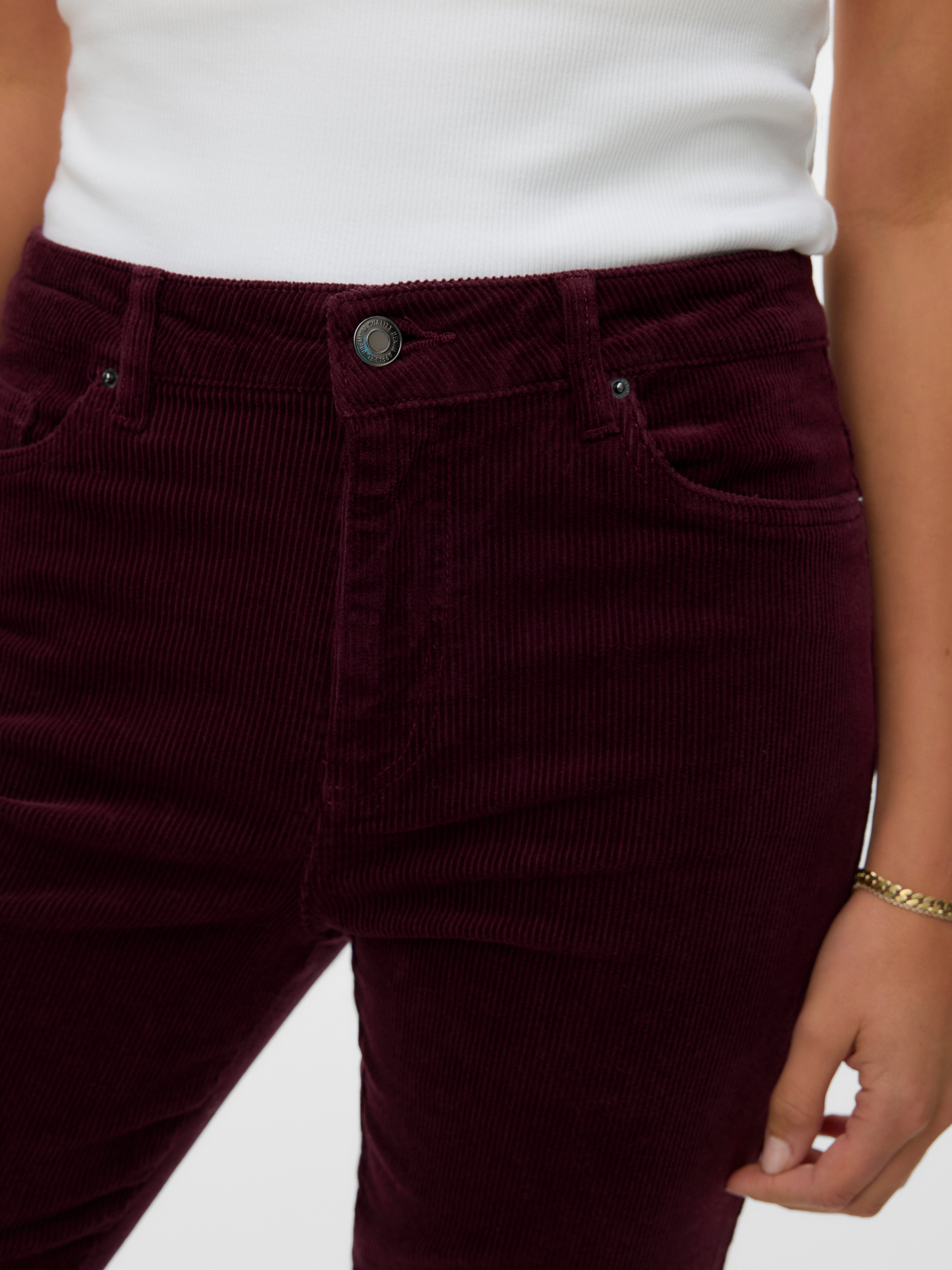 VERO MODA® VMSIGA High rise Corduroy Trousers