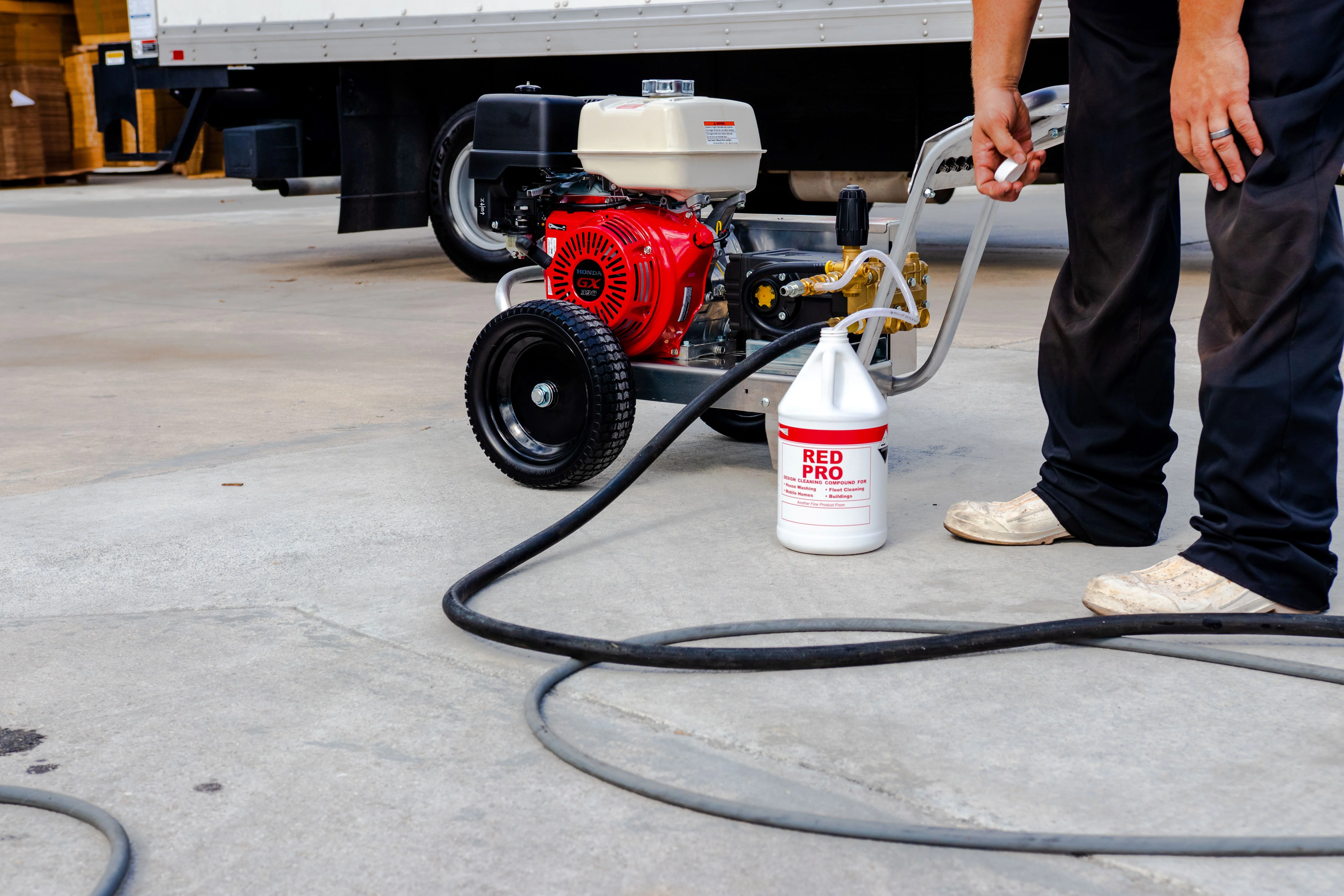 Pressure - Pro Eagle II Series 4000 PSI 4.0 GPM Gas Cold Water Belt Driven Pressure Washer with Honda GX390 Engine, AR Pump