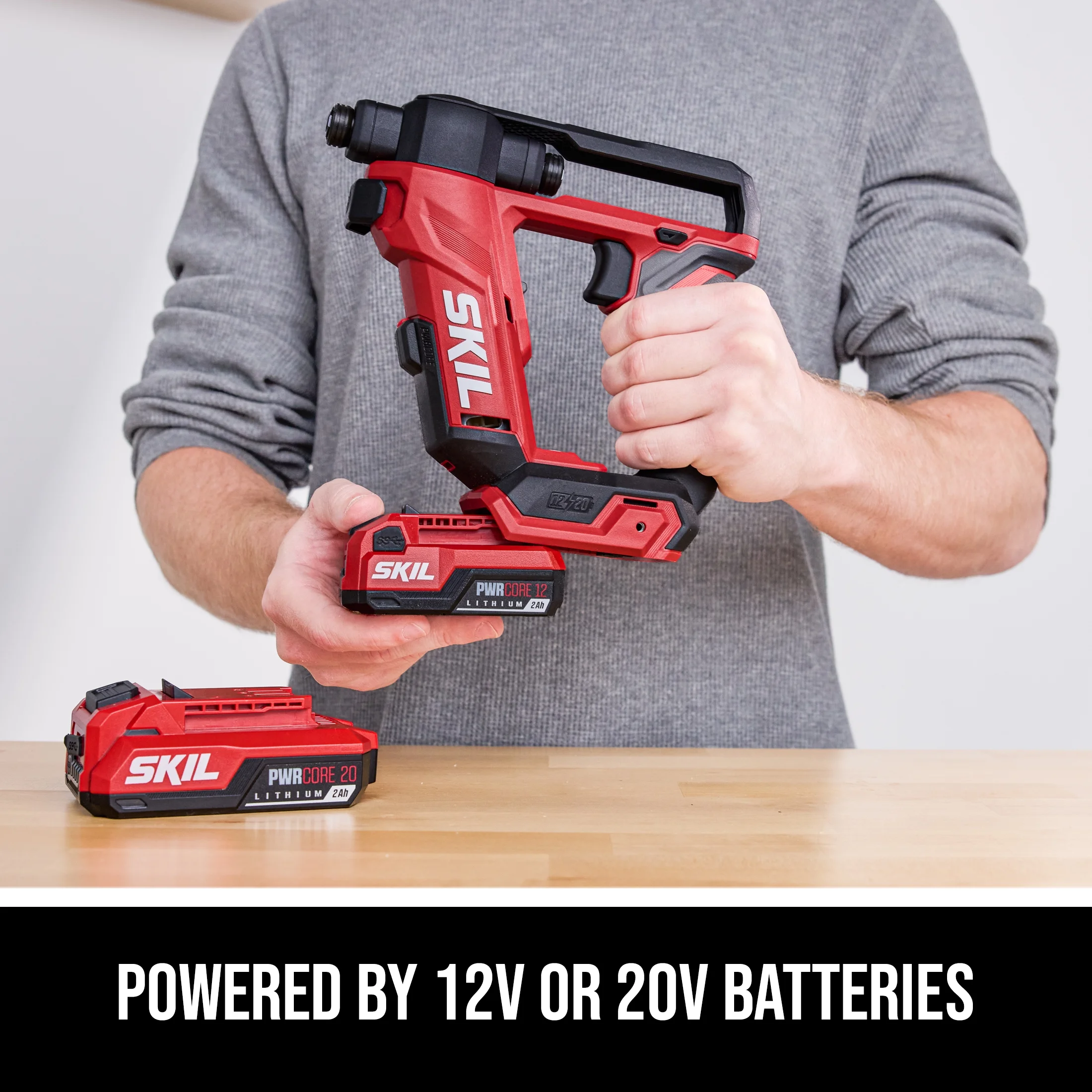 DL6300D-12 Brushless 12V/20V Flip Drill 20V Kit, Torque Adjustment and Display with 2.0Ah Battery and Charger - Image 7