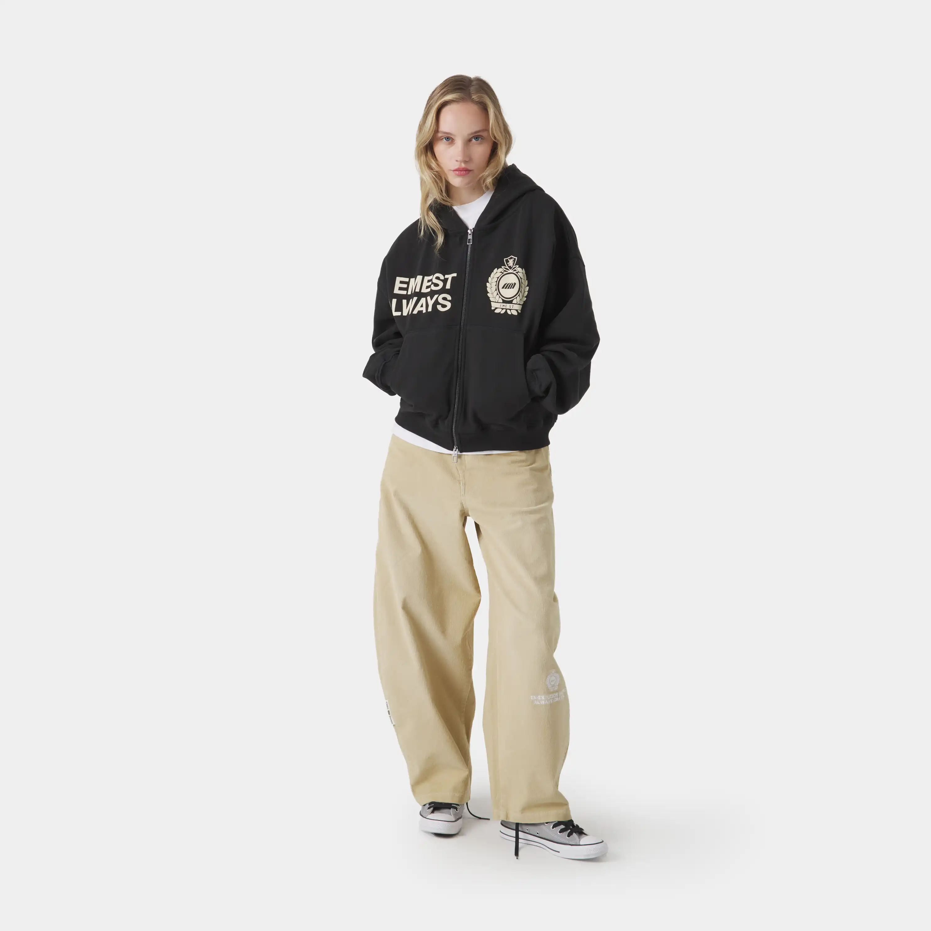 Slice Black Full Zip