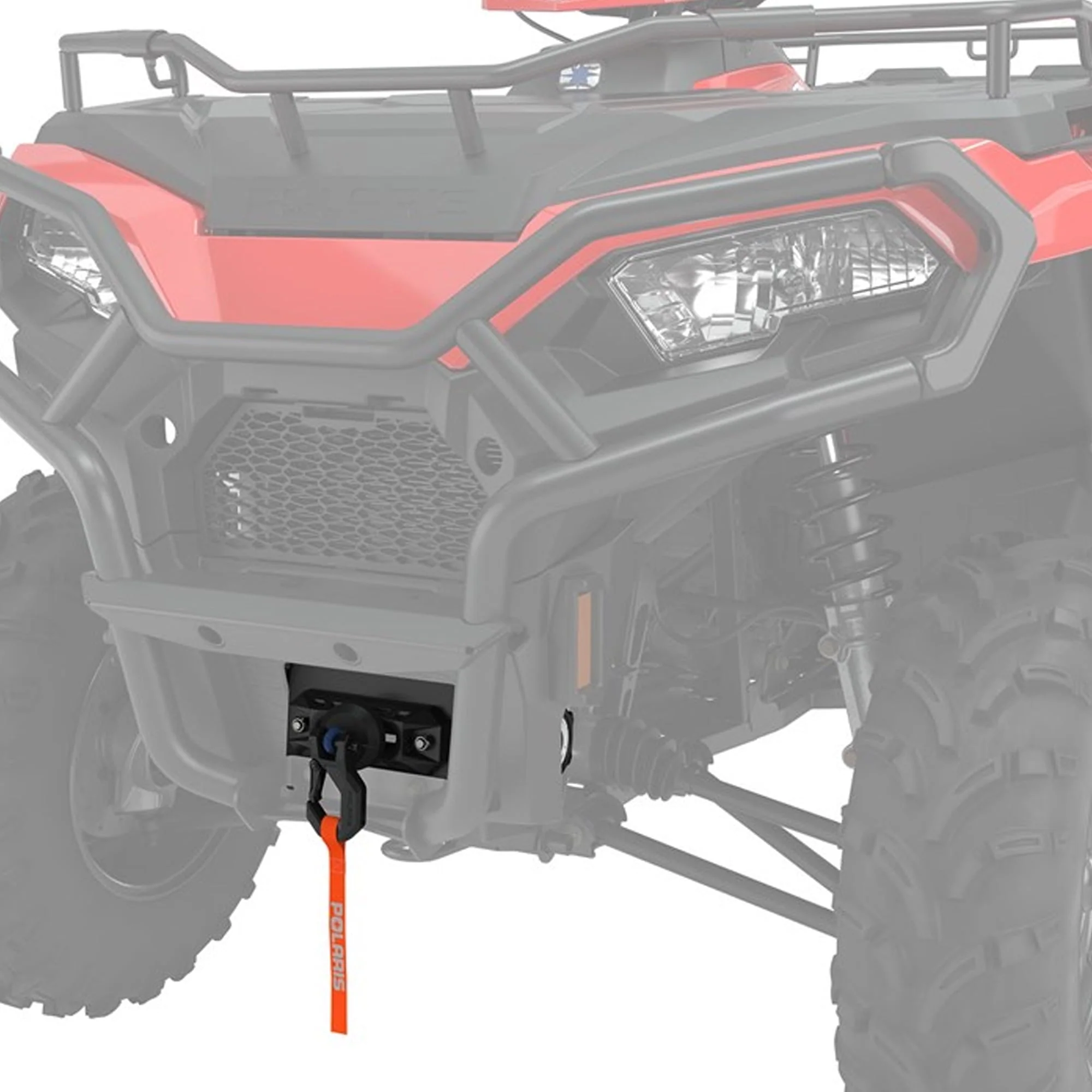 2884834 Pro Heavy Duty 3,500lb Winch w Rapid Rope Recovery 2021 Sportsman 450 570 Image 2