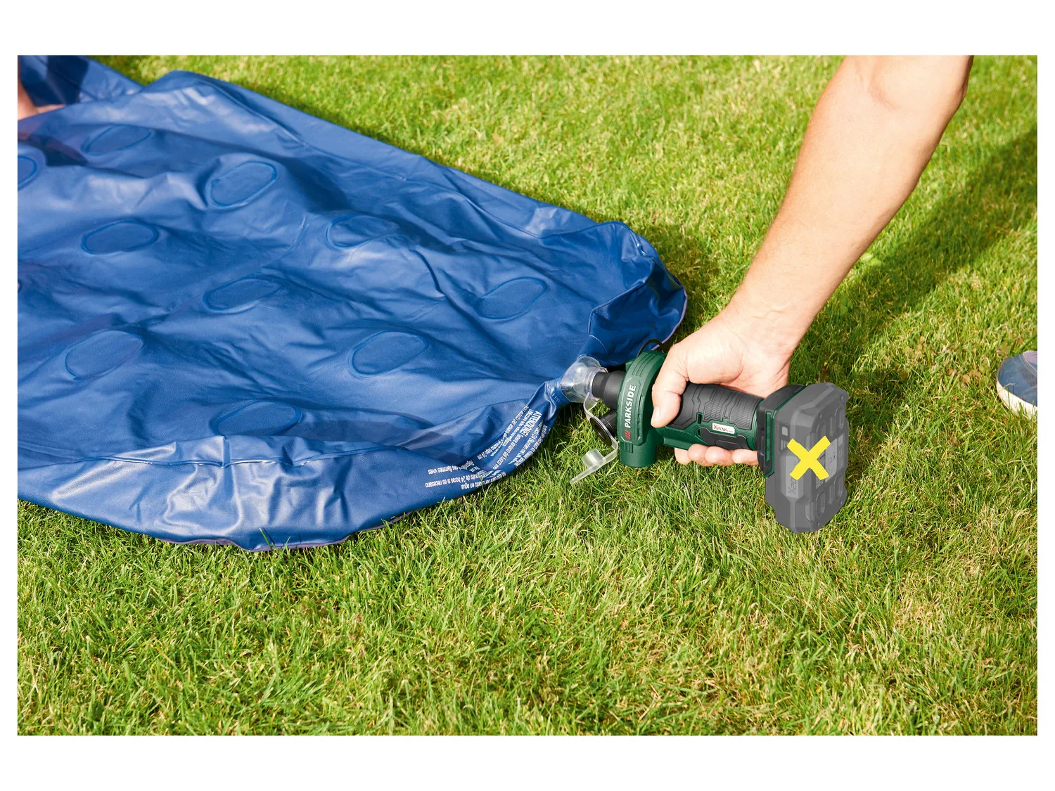 PARKSIDE Pompe  air sans fil PALP20-Li C3 ou compresseur sans fil PAK 20-Li C3, 20 V