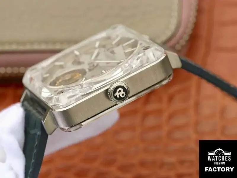 Bell Ross BR-X2 Tourbillon Stainless Steel Brushed Dial