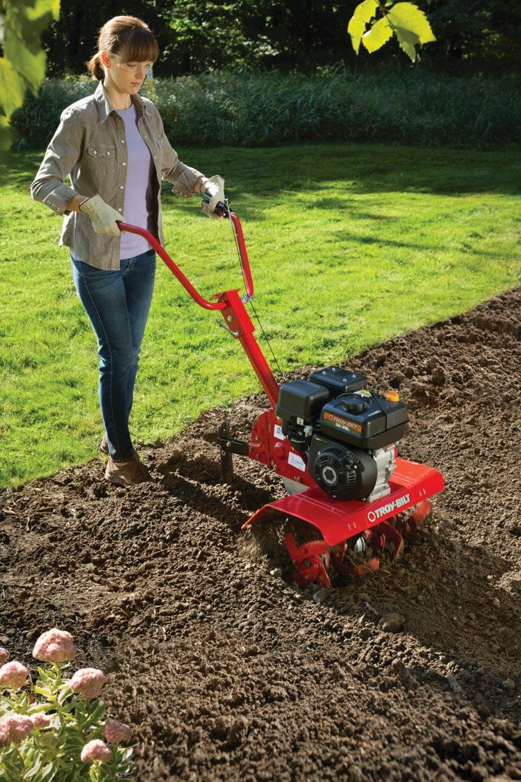 Troy Bilt Colt 208cc Forward Rotating Front Tine Tiller Image 5