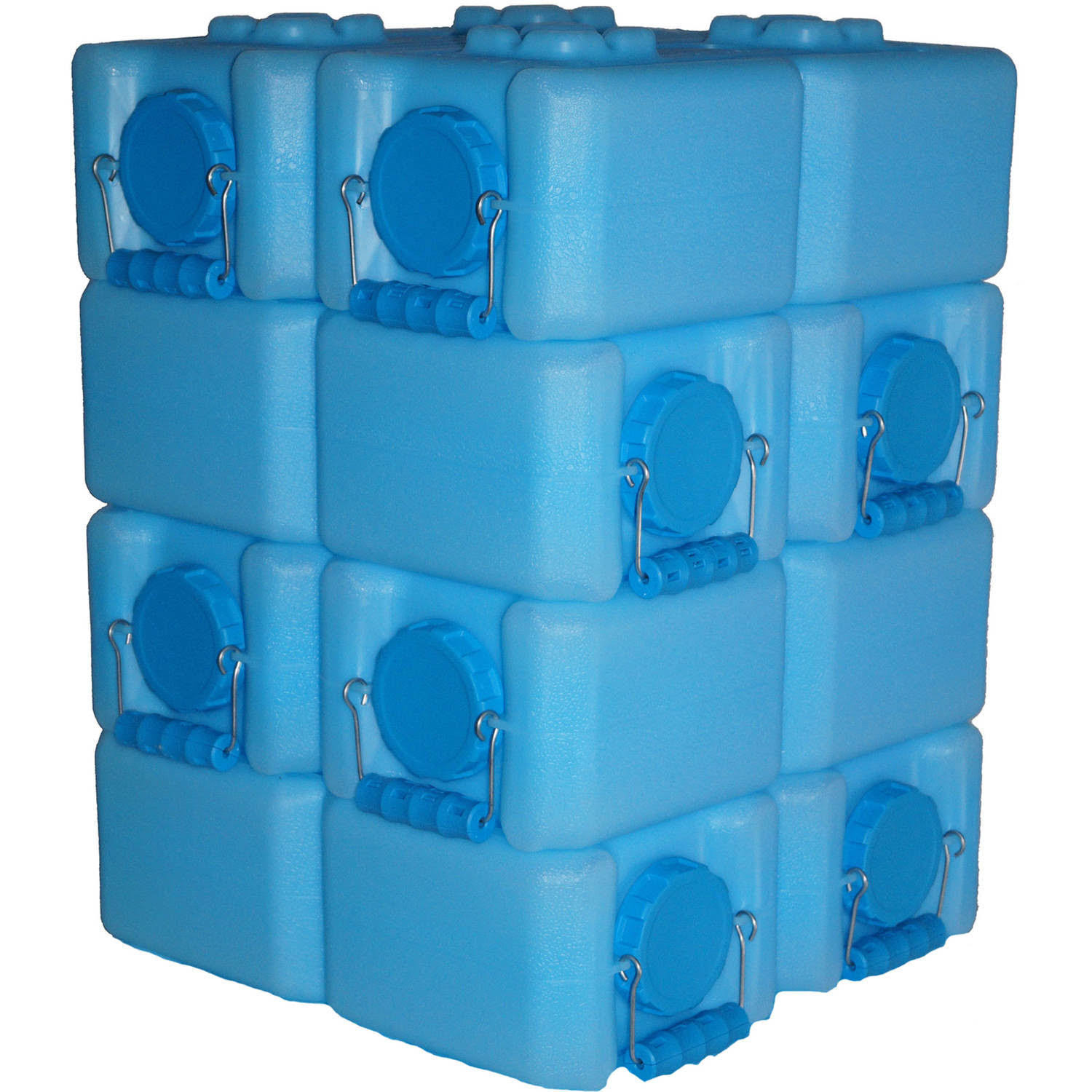 WaterBrick Storage Container 3.5 Gal 8-Pack
