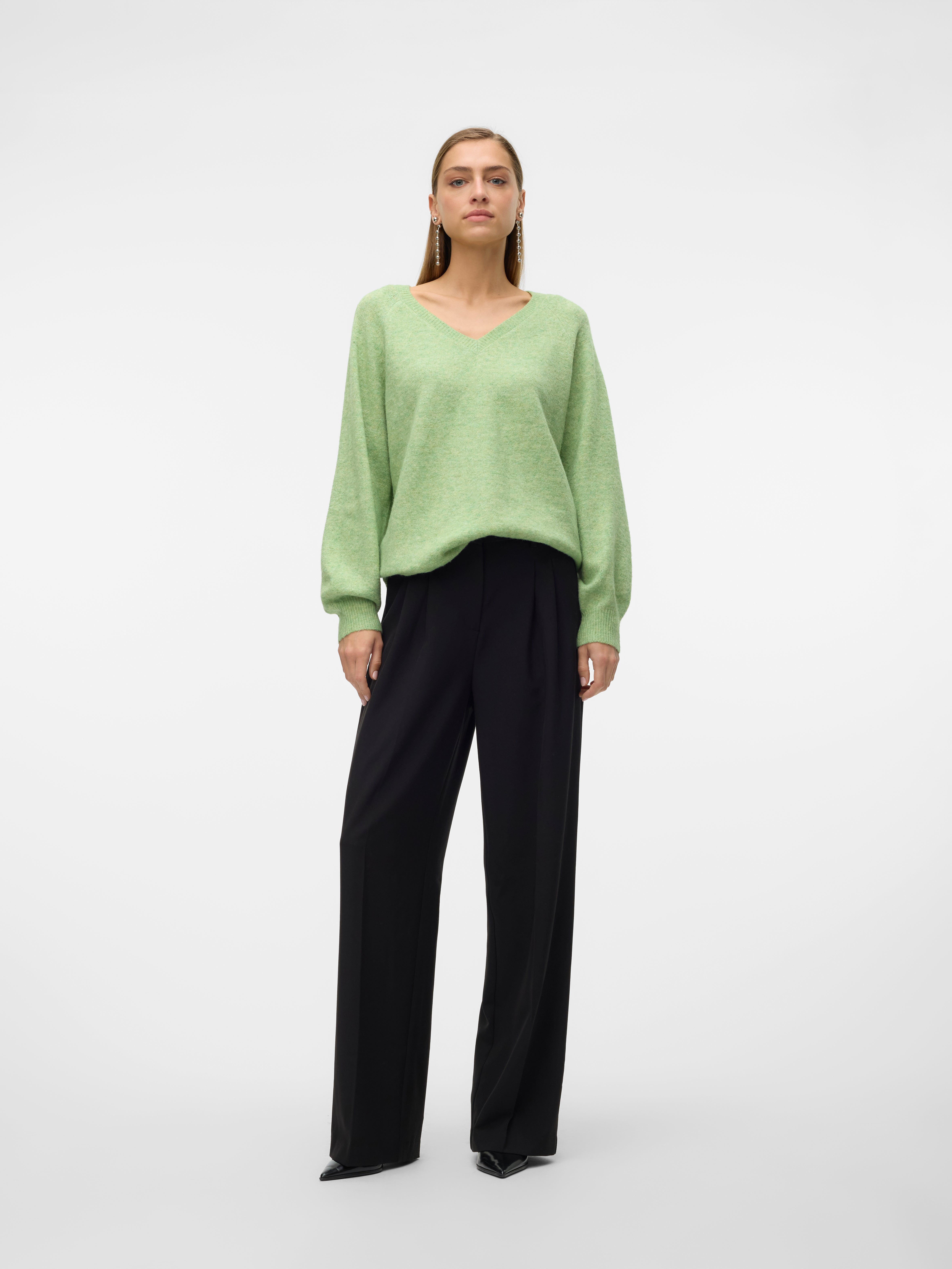 VERO MODA® VMLEAF Knitted pullover