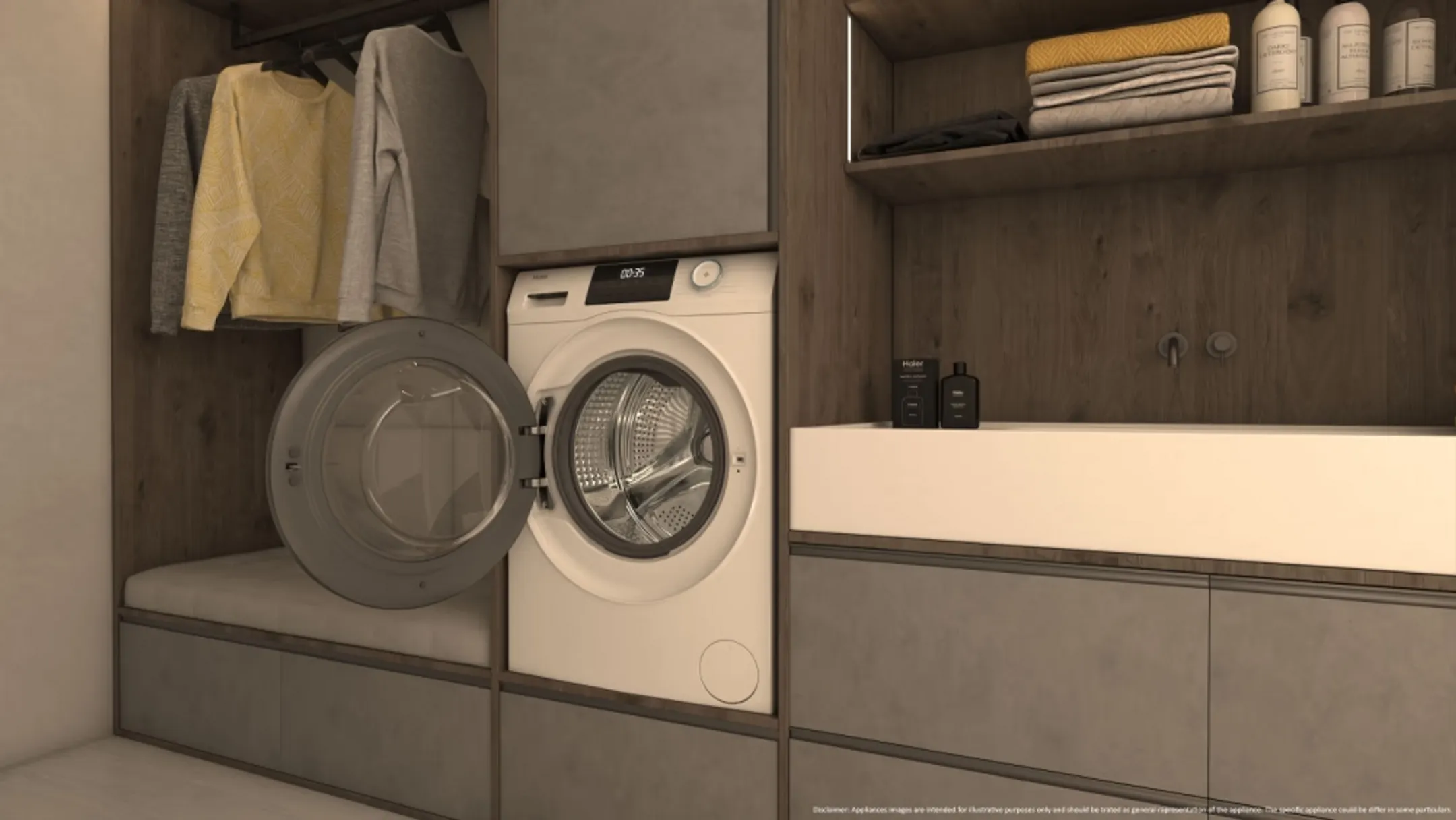 Haier Wasmachine HW80-BP14929A-S