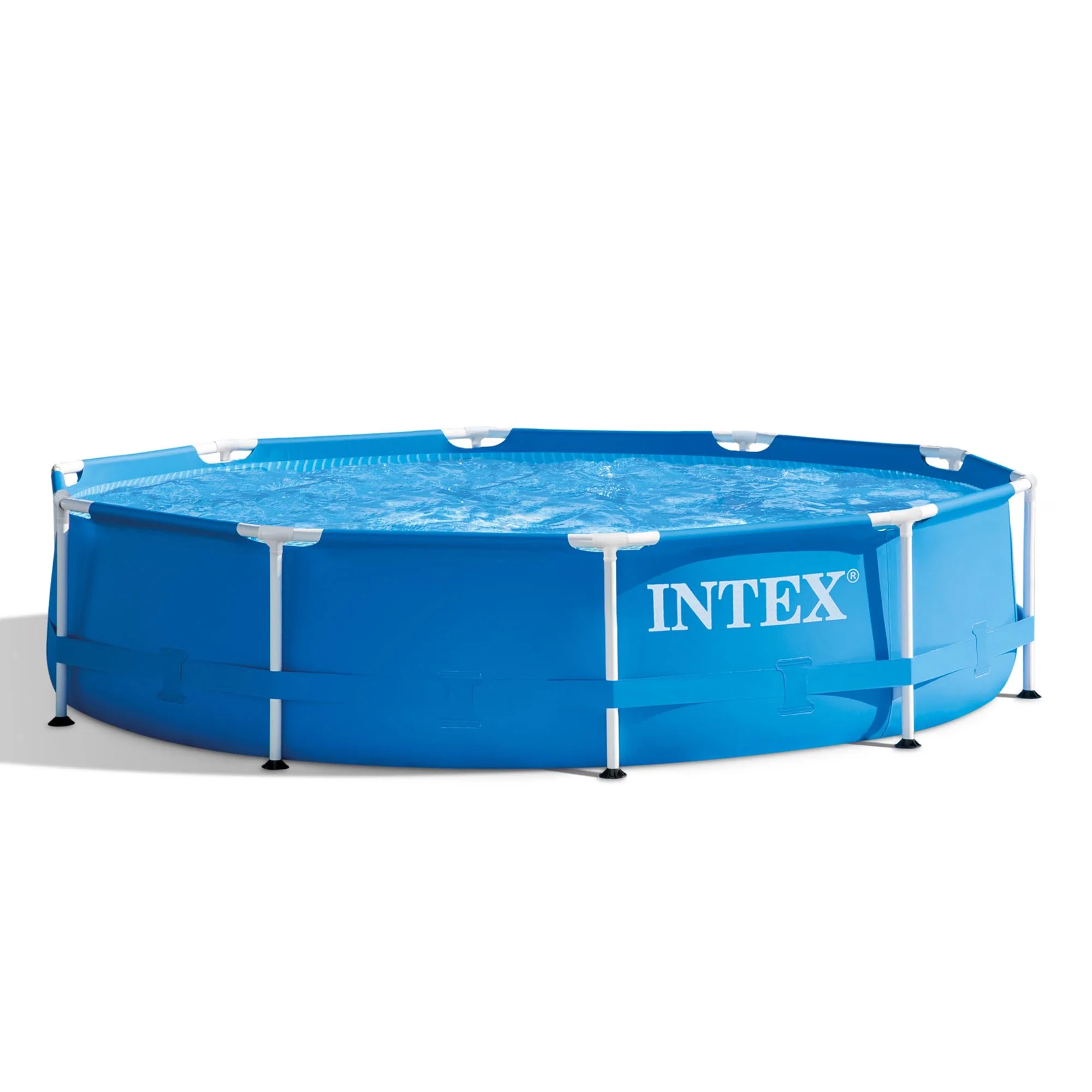 Intex Pool Kit W/ Intex 10 x 2.5 - Ft Pool Set W/ Filter Pump W/ 10 - Ft Pool Cover