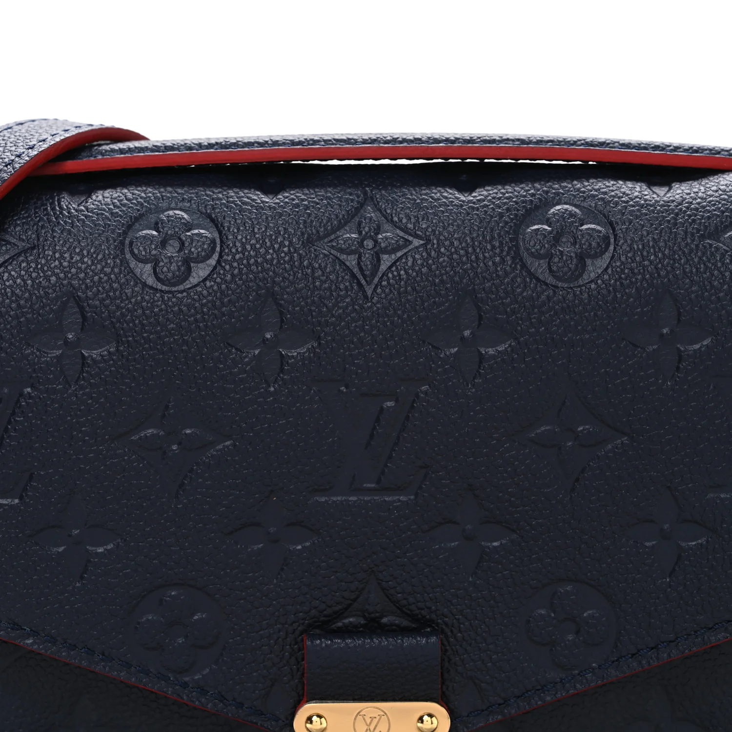 Empreinte Pochette Metis Marine Rouge