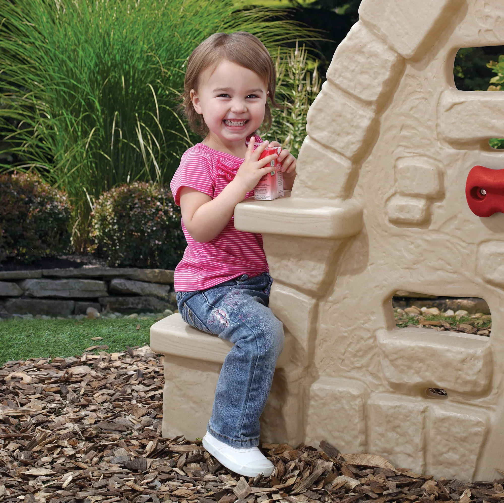 Alpine Ridge Kid Climber and Slide Outdoor Toddler Playground - Image 3