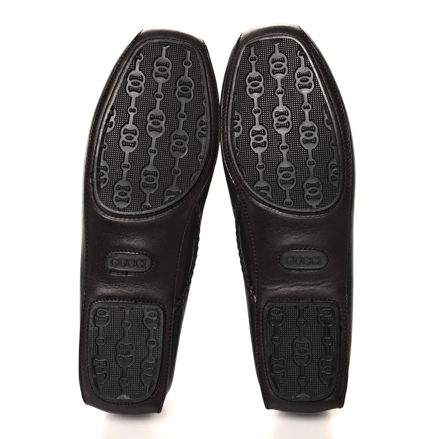 Calfskin Mens Horsebit Loafers 10 Brown