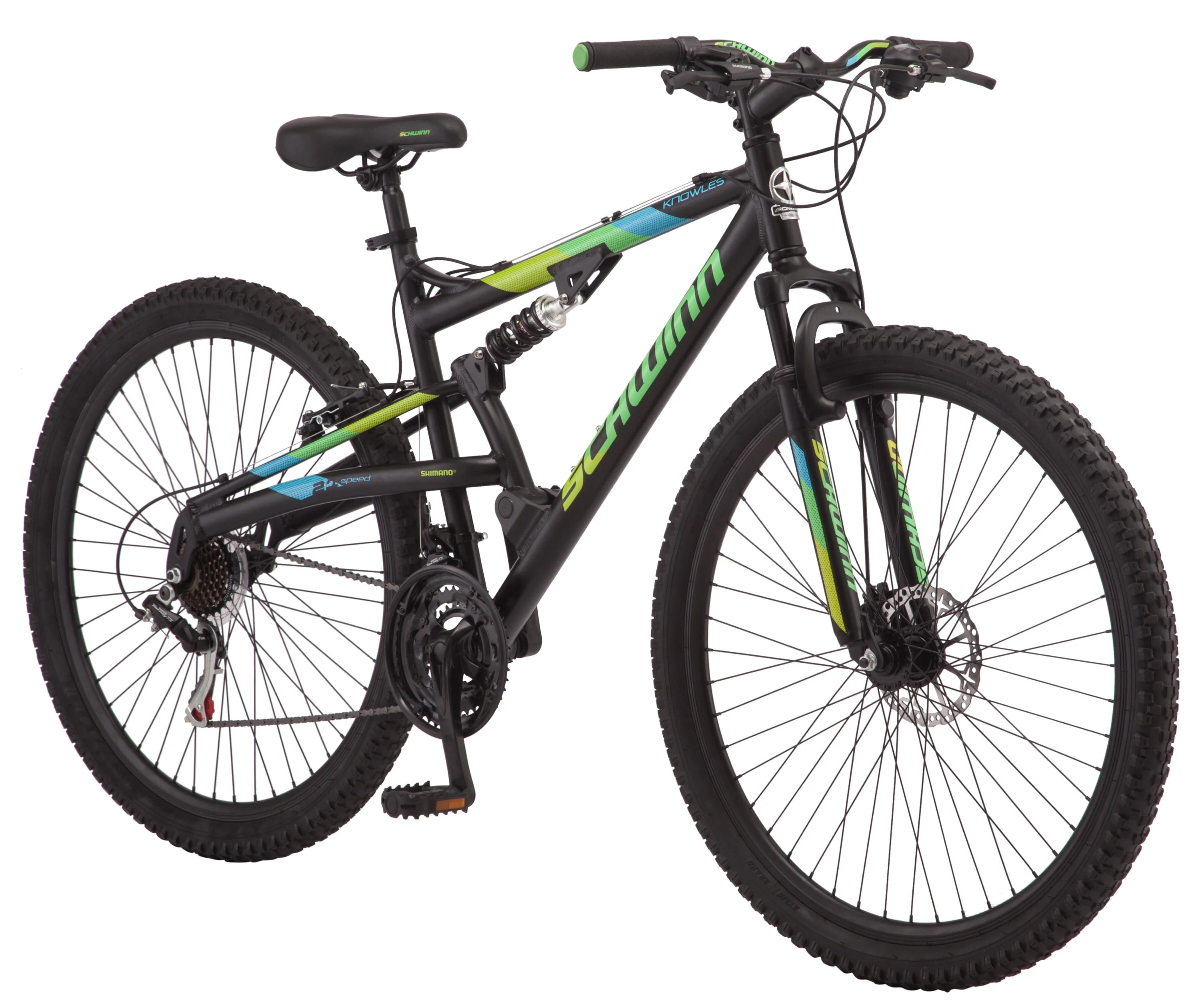 29 in Knowles Mens Mountain Bike, Black, 21 Speeds