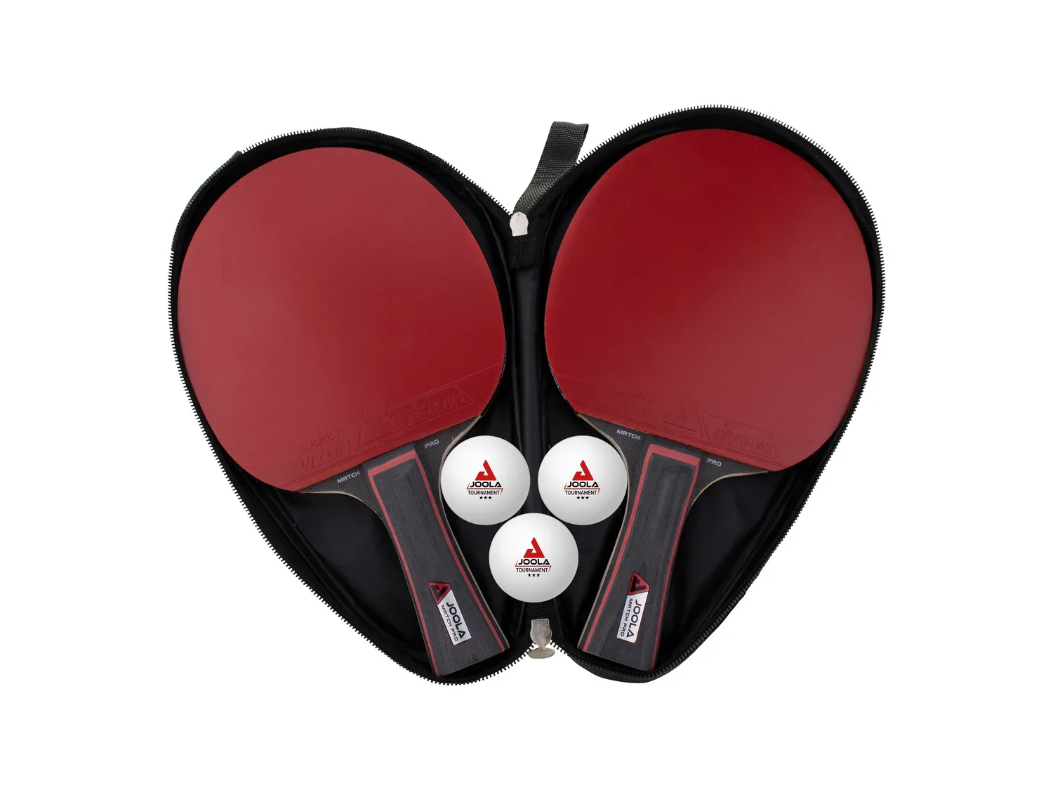 JOOLA Set de tennis de table DUO PRO 2 raquettes + 3 balles