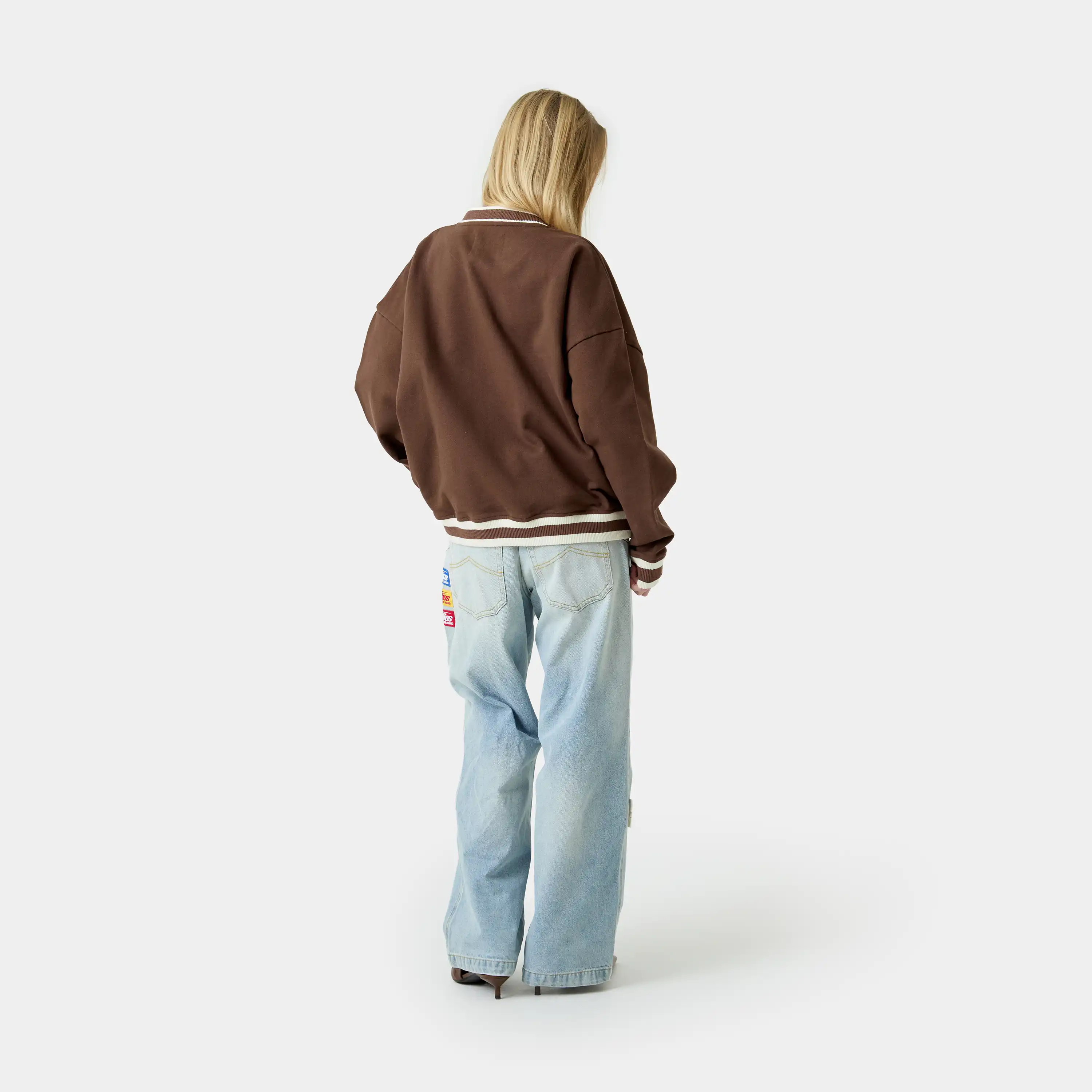 Academy Choco Oversized Crewneck