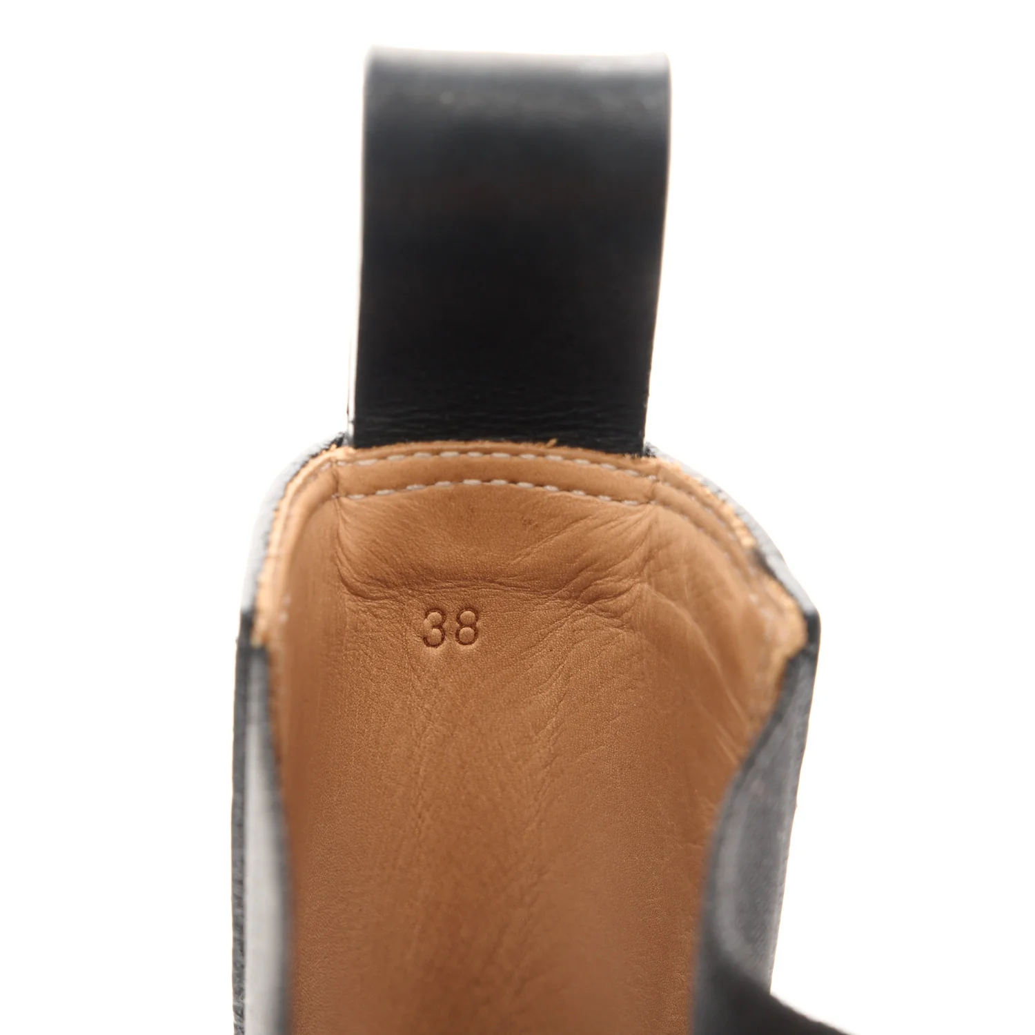 Calfskin The Lug Chelsea 55mm Boots 38 Black