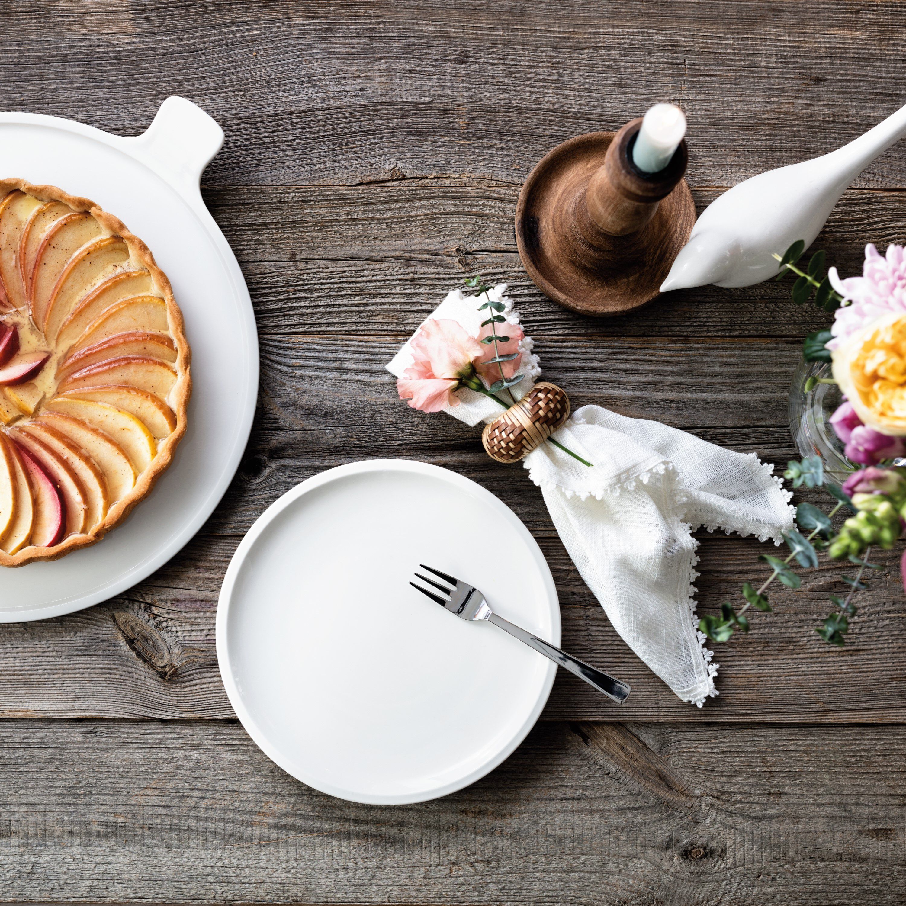 Artesano Dinnerware set - White, Premium Porcelain