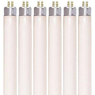 (Pack of 6) F8T5/CW - T5 Fluorescent 4100K Cool White - 8 Watt - 12