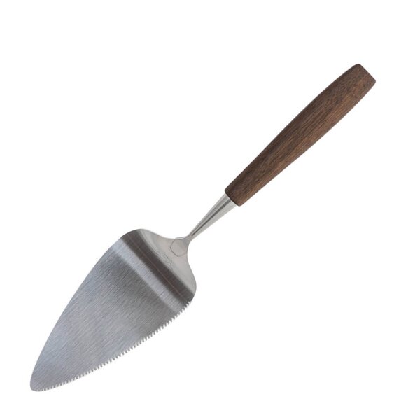 Treskaft kakespade 25,5 cm valnøtt