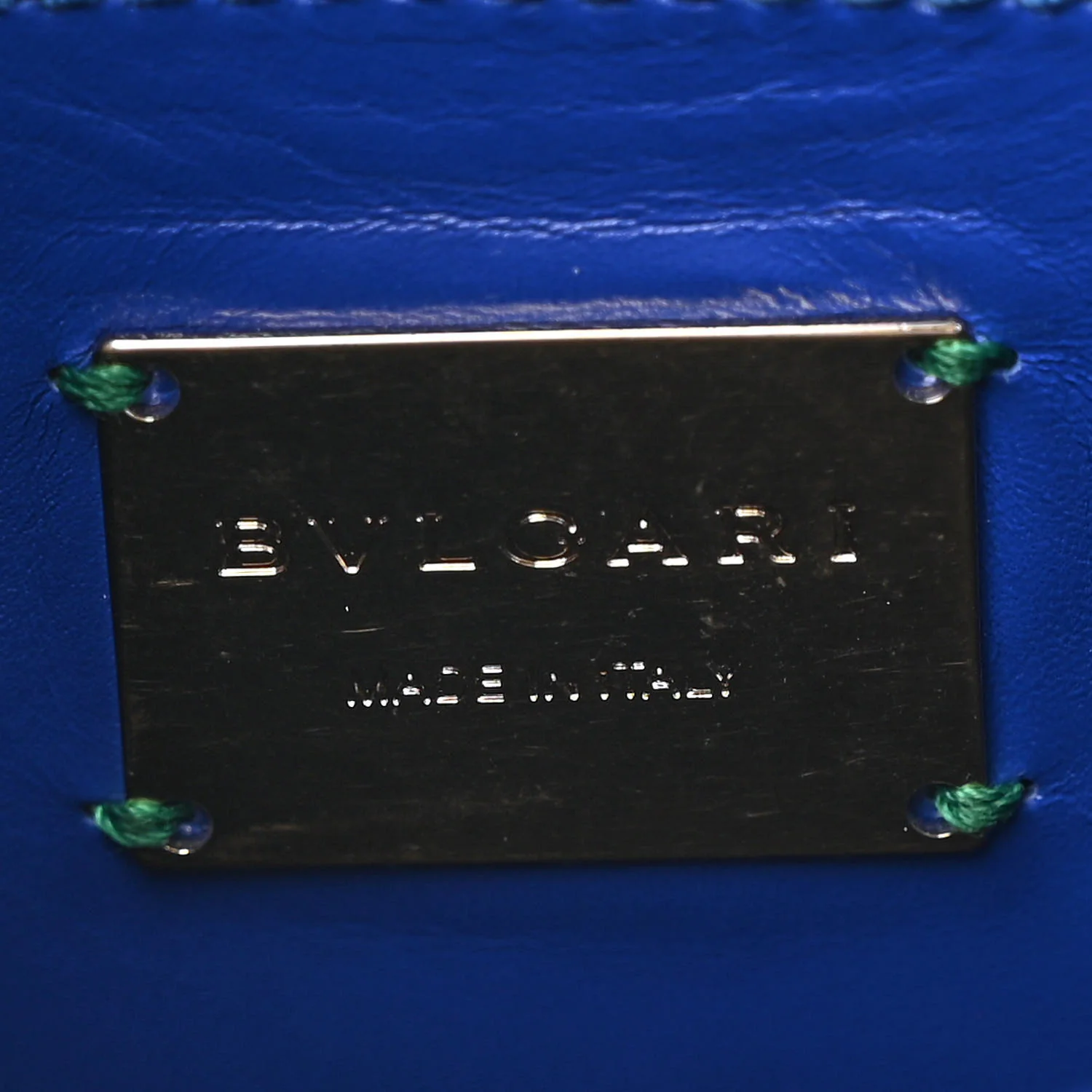 Galuchat Calfskin Serpenti Forever Crossbody Bag Blue