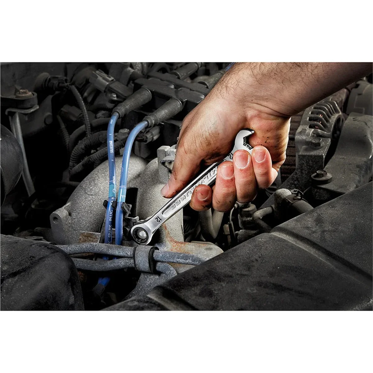 Milwaukee 48 - 22 - 9416 15pc Ratcheting Combination Wrench Set - SAE