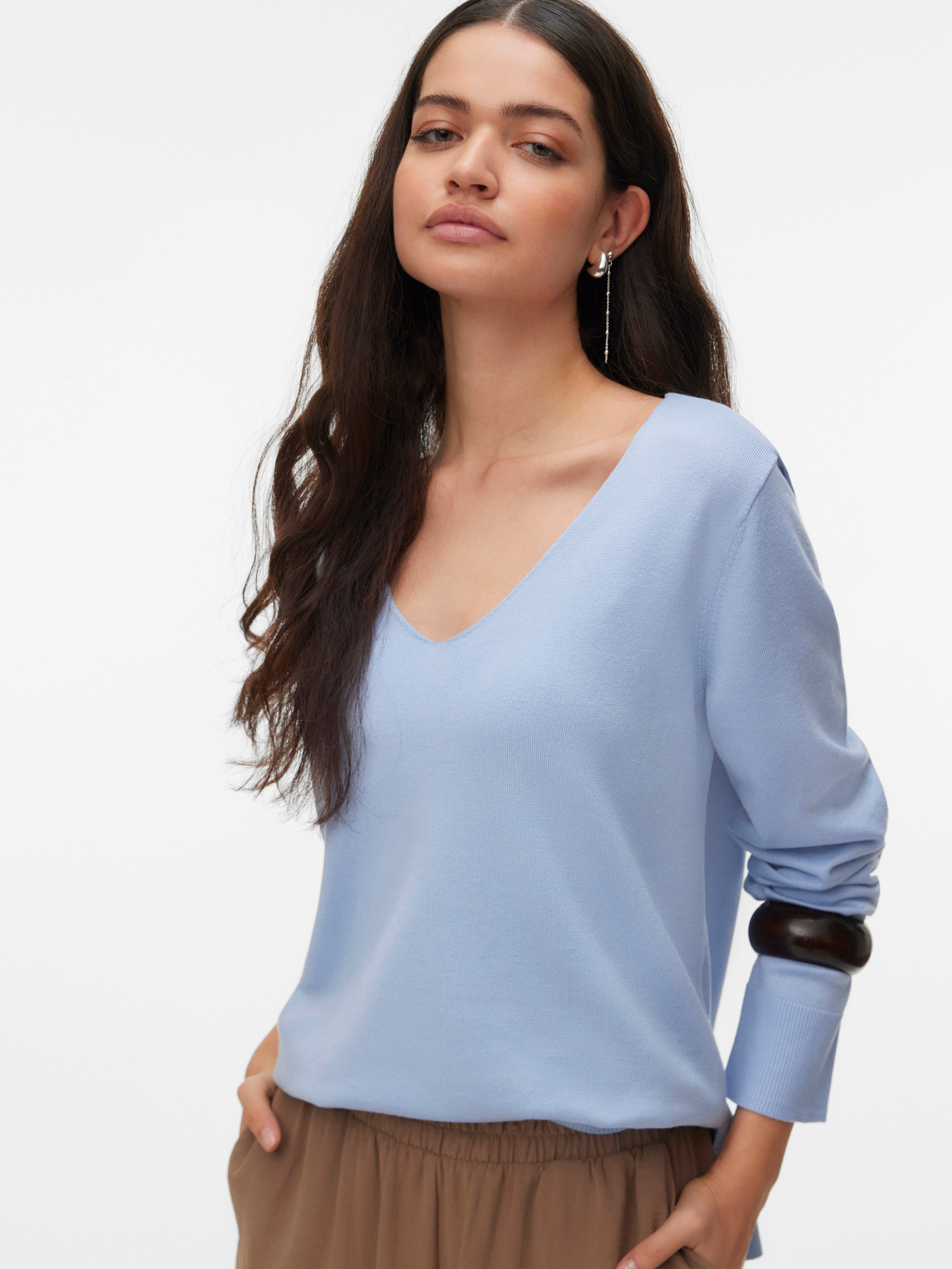 VERO MODA® VMSILJE Knitted pullover