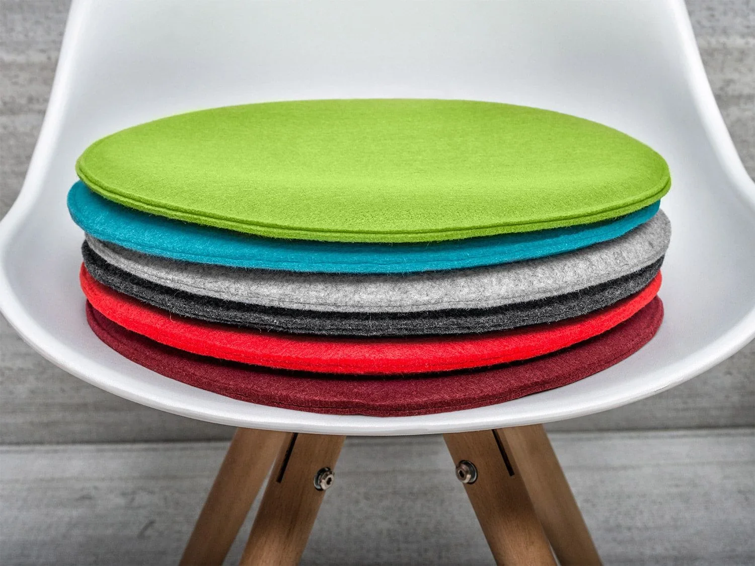 MAGMA Lot de 4 coussins de chaise d'intrieur Avaro