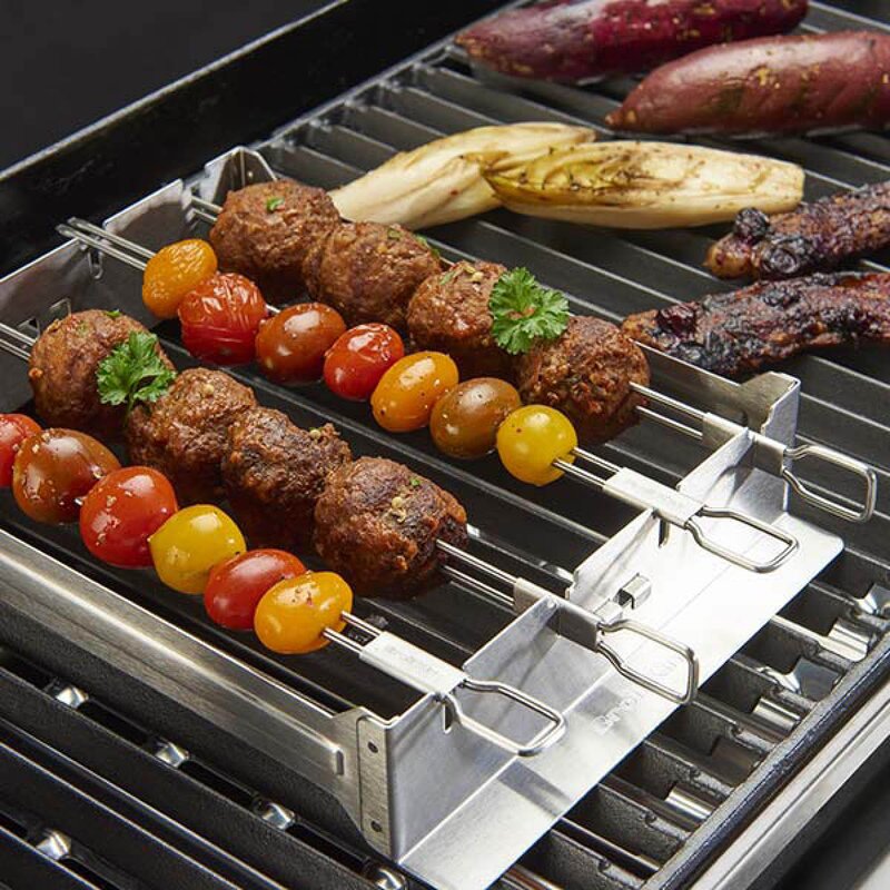 Grillspydholder 4 doble grillspyd