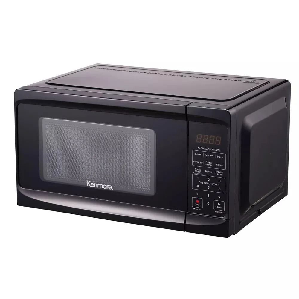 0.7 cu-ft Microwave Black - Image 5