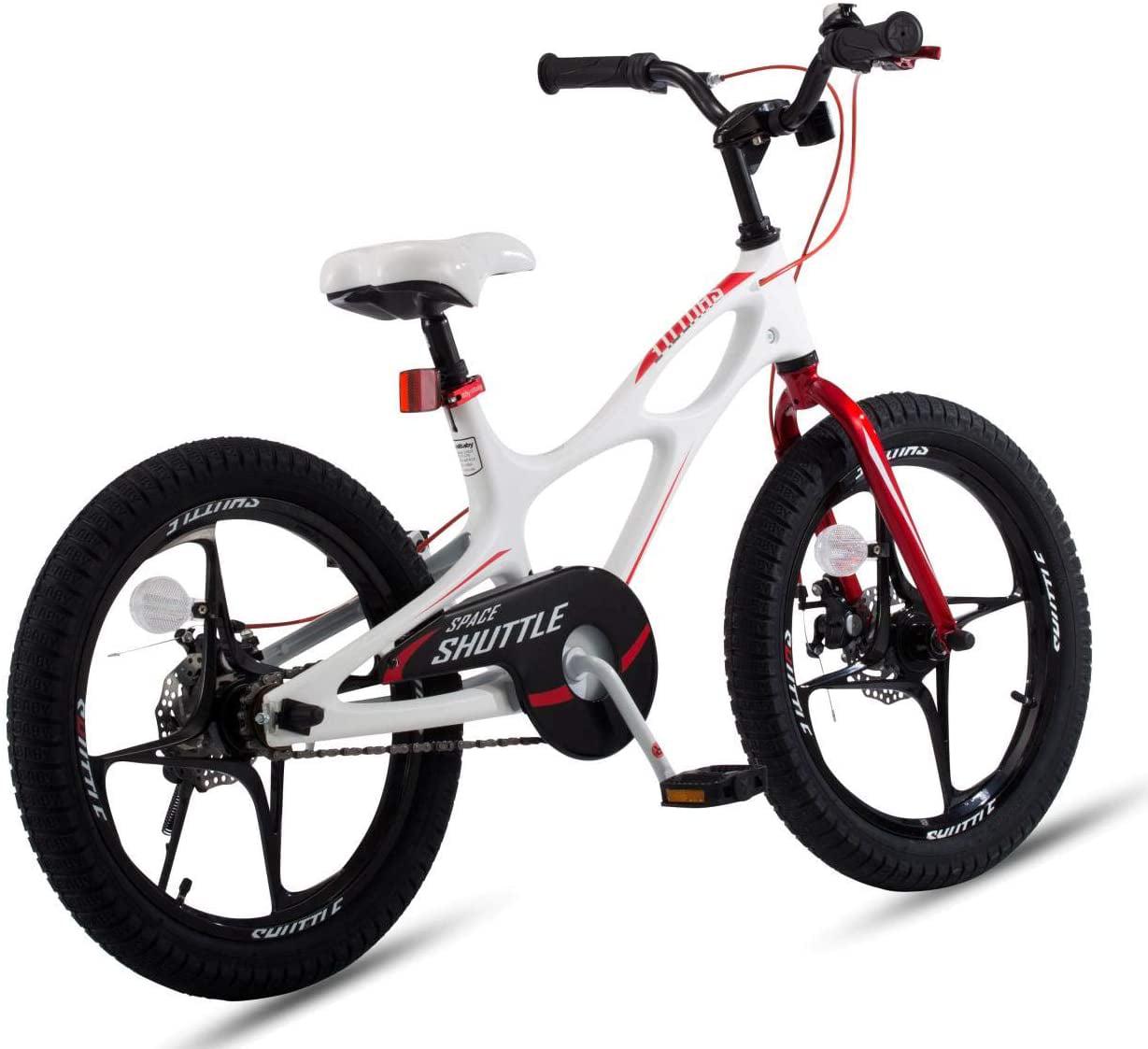 Royalbaby 18 in Magnesium Space Shuttle Kid - S Bike. White