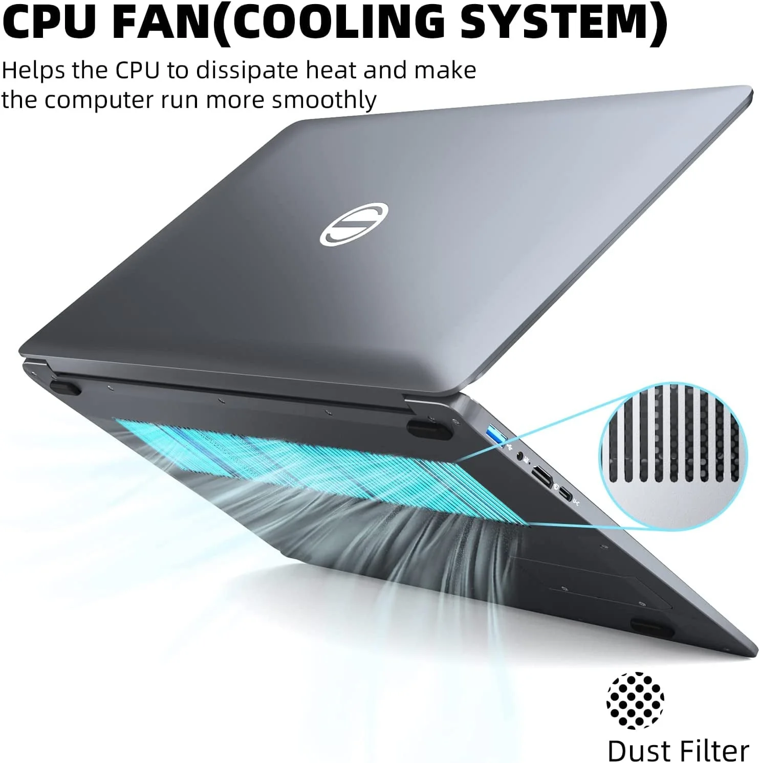 SGIN 15.6 in Laptop 12GB DDR4 512GB SSD Windows 11 with Intel Celeron N5095A Full HD 1920x1080