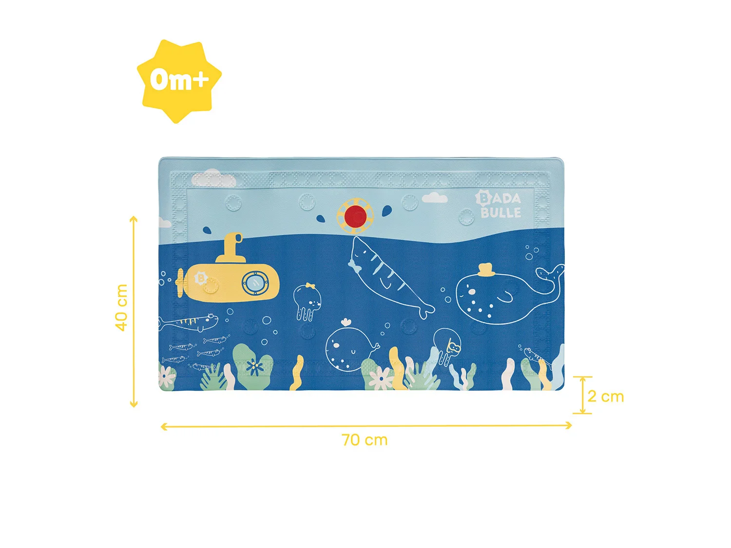 Badabulle Tapis de bain