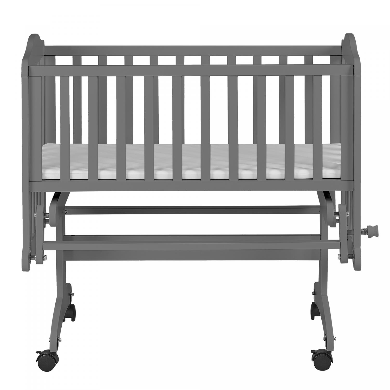 Lullaby Cradle Glider. Steel Gray - Image 2