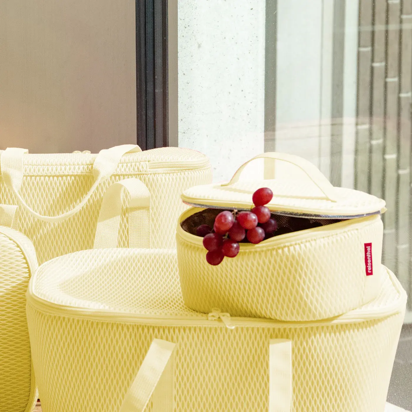 coolerbag S pocket mesh lemon