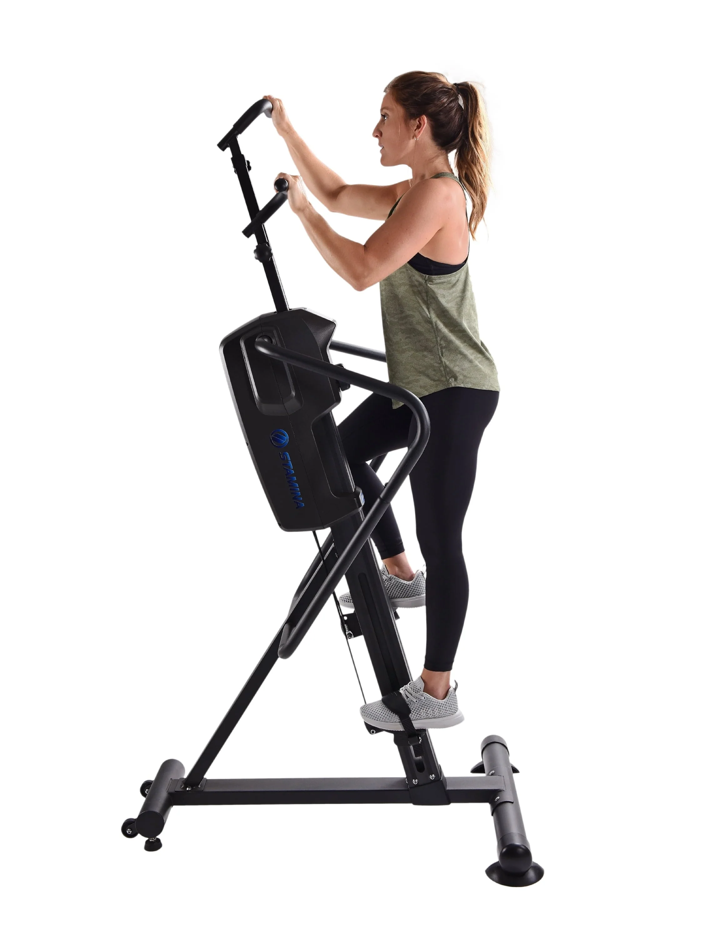 Cardio Climber Home Fitness Exercise Machine w/LCD Monitor - Image 10