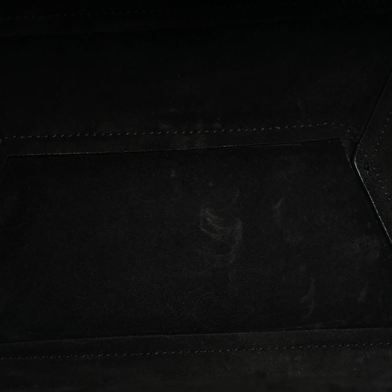 Soft Grained Calfskin Sangle Bucket Bag Black