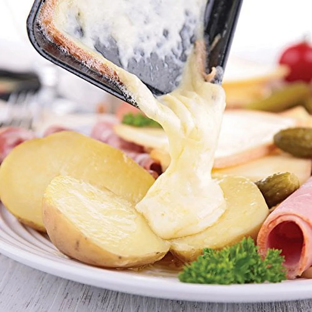 Swissmar Classic Raclette 8 Person Grill W/Cast Iron Grill Plate