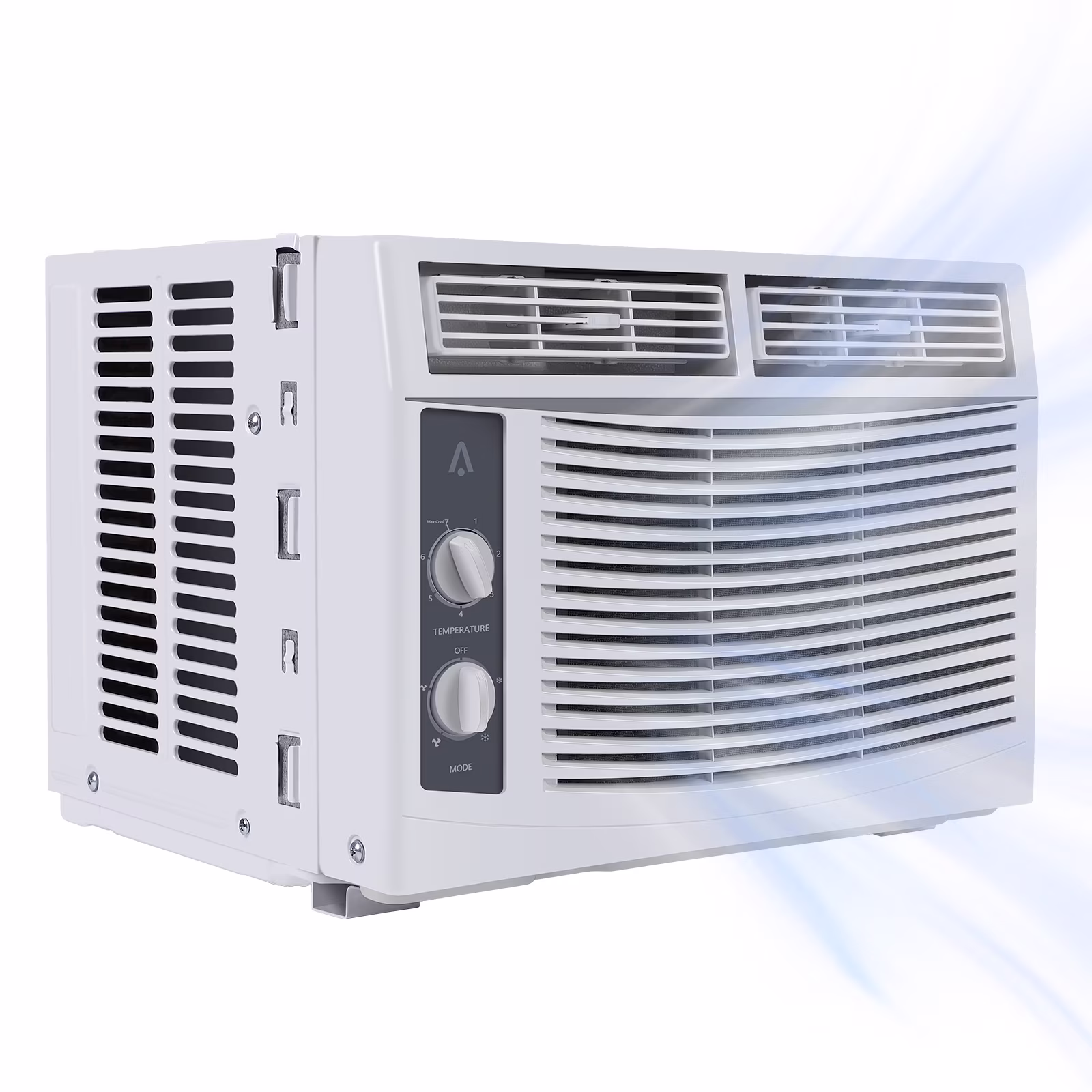 Danolapsi 5000 BTU Window Air Conditioner, Window AC Unit with Easy - to - Use Mechanical Controls and Reusable Filter, Efficient Cooling for Smaller Areas, Cool up to 150 Sq.ft, 110 - 115V