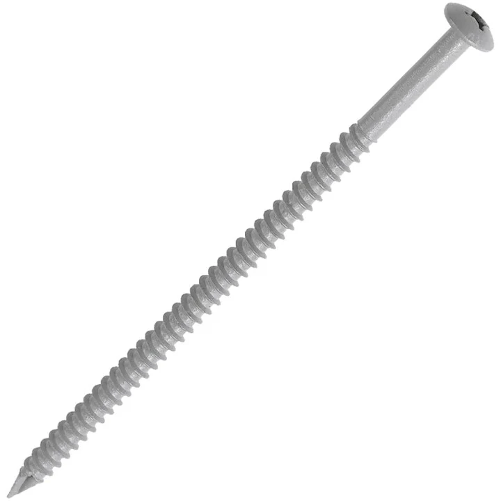 GAF Drill-Tec #14 Heavy Duty Roofing Fastener, 6 in., 500/Box (SKU 08GA14EG65)