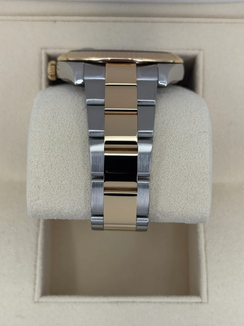 [Super Clone]RLX  Datejust 41mm Two-Tone Yellow Gold Fluted Bezel 