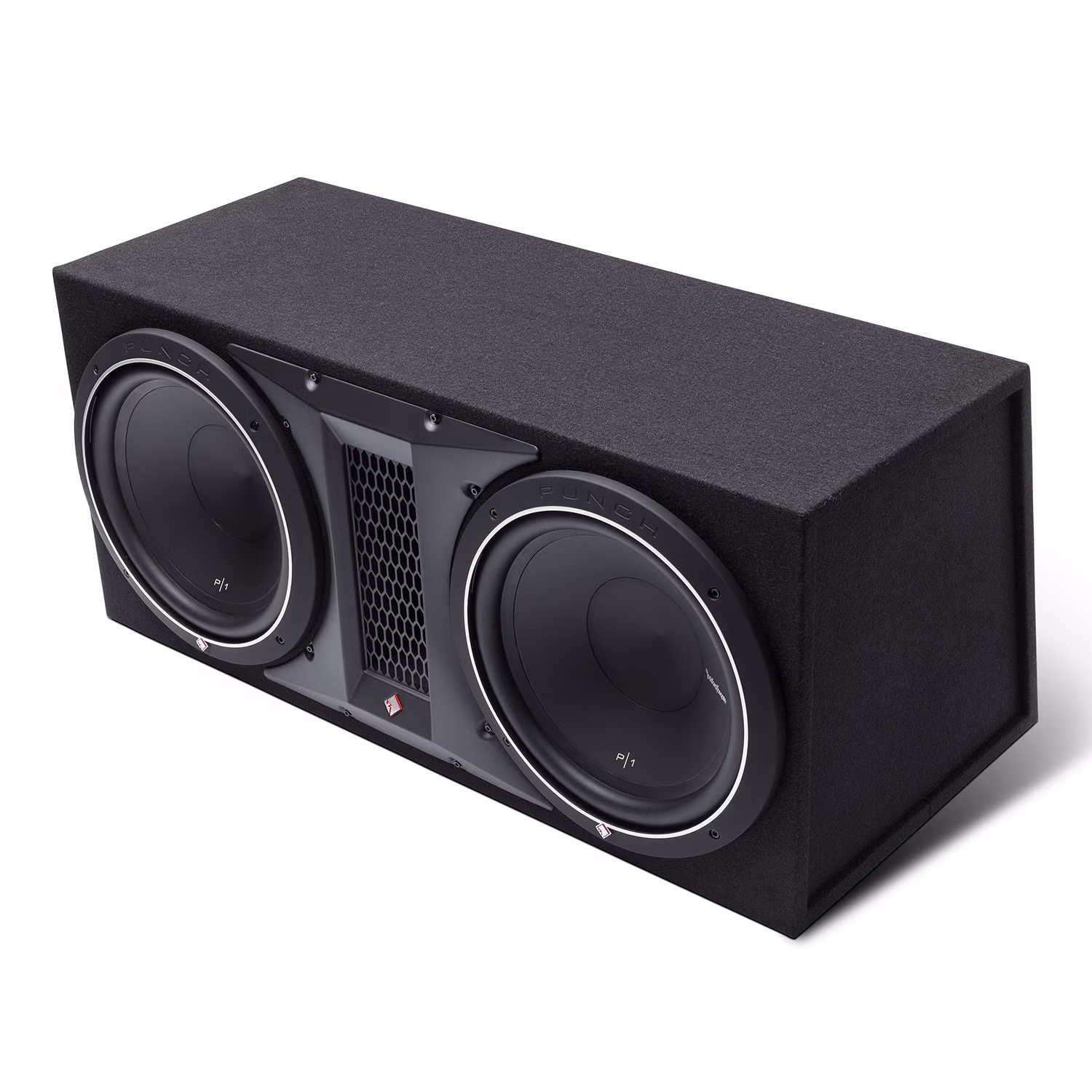 New P1 2X12 500 Watt Punch Dual P1 12" Loaded Subwoofer Enclosure