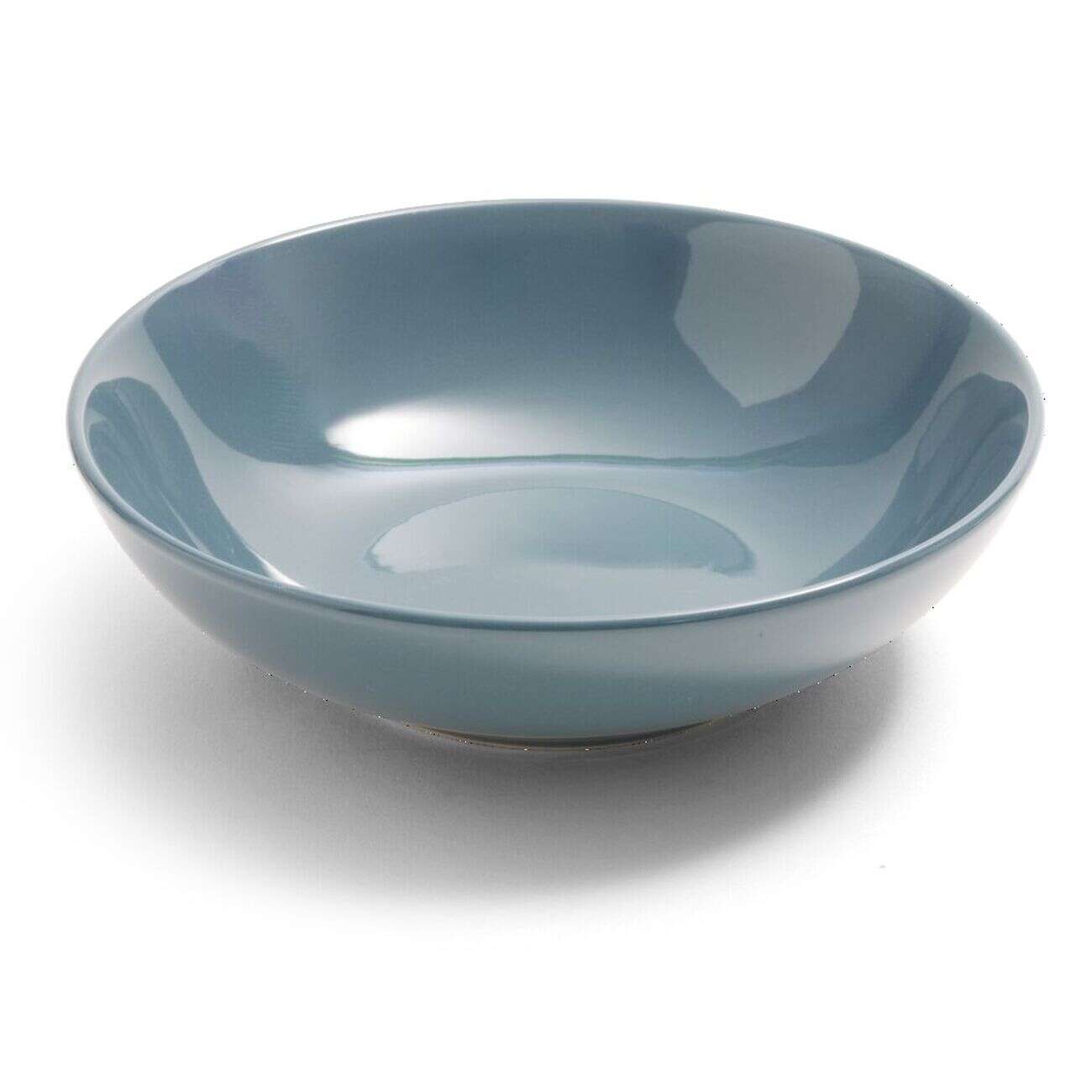 Assiette à soupe Madrid grès bleu Ø20cm