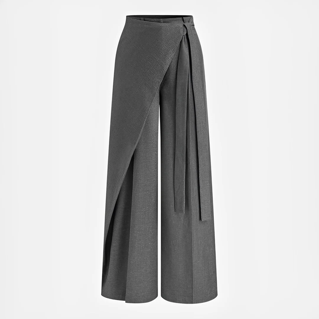 Leilani - Pantalon ample et asymétrique