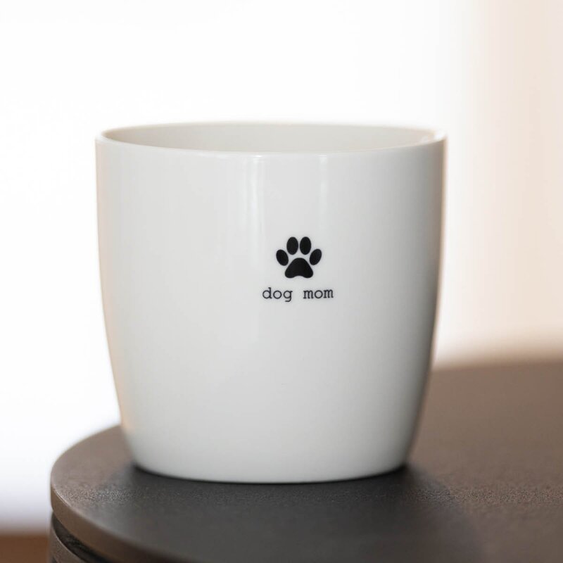 Krus Dog mom 30 cl hvit