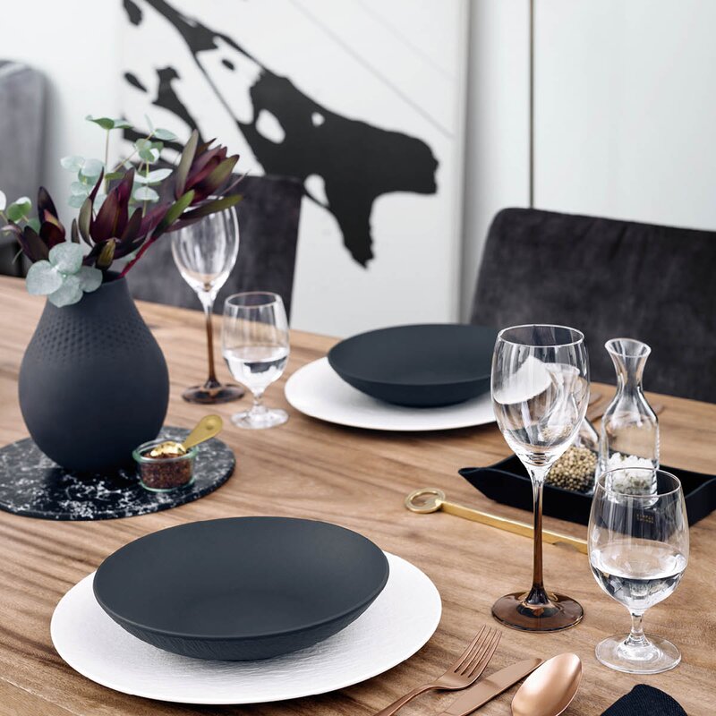 Manufacture Collier Noir vase 20 cm svart