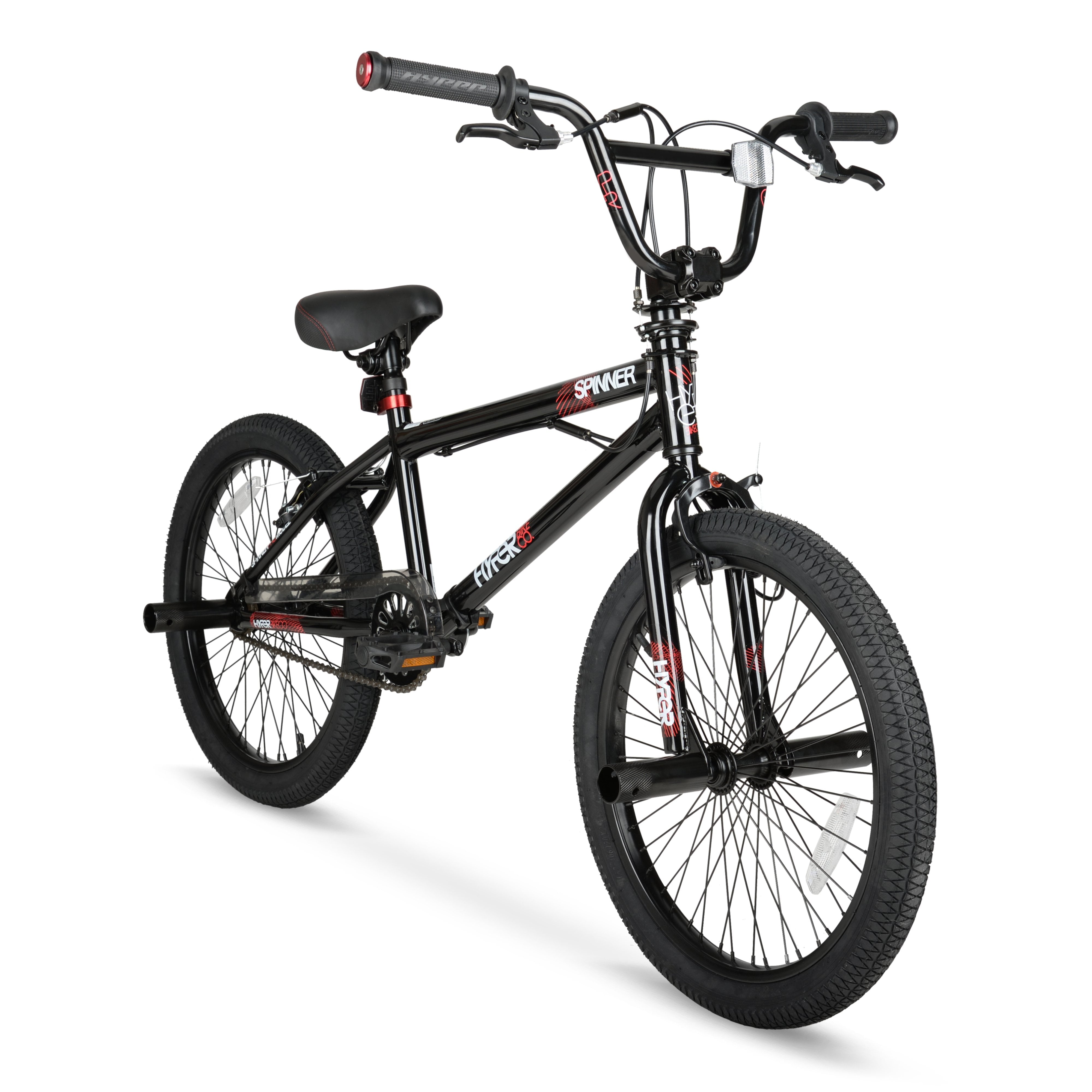 Bicycle 20 In. Boys Spinner BMX Bike. Kids. Black