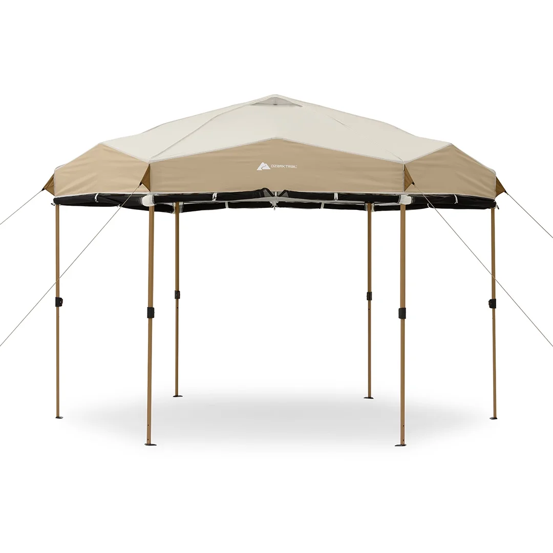 12' x 10' Glamping Hexagon Lighted Canopy - Image 2
