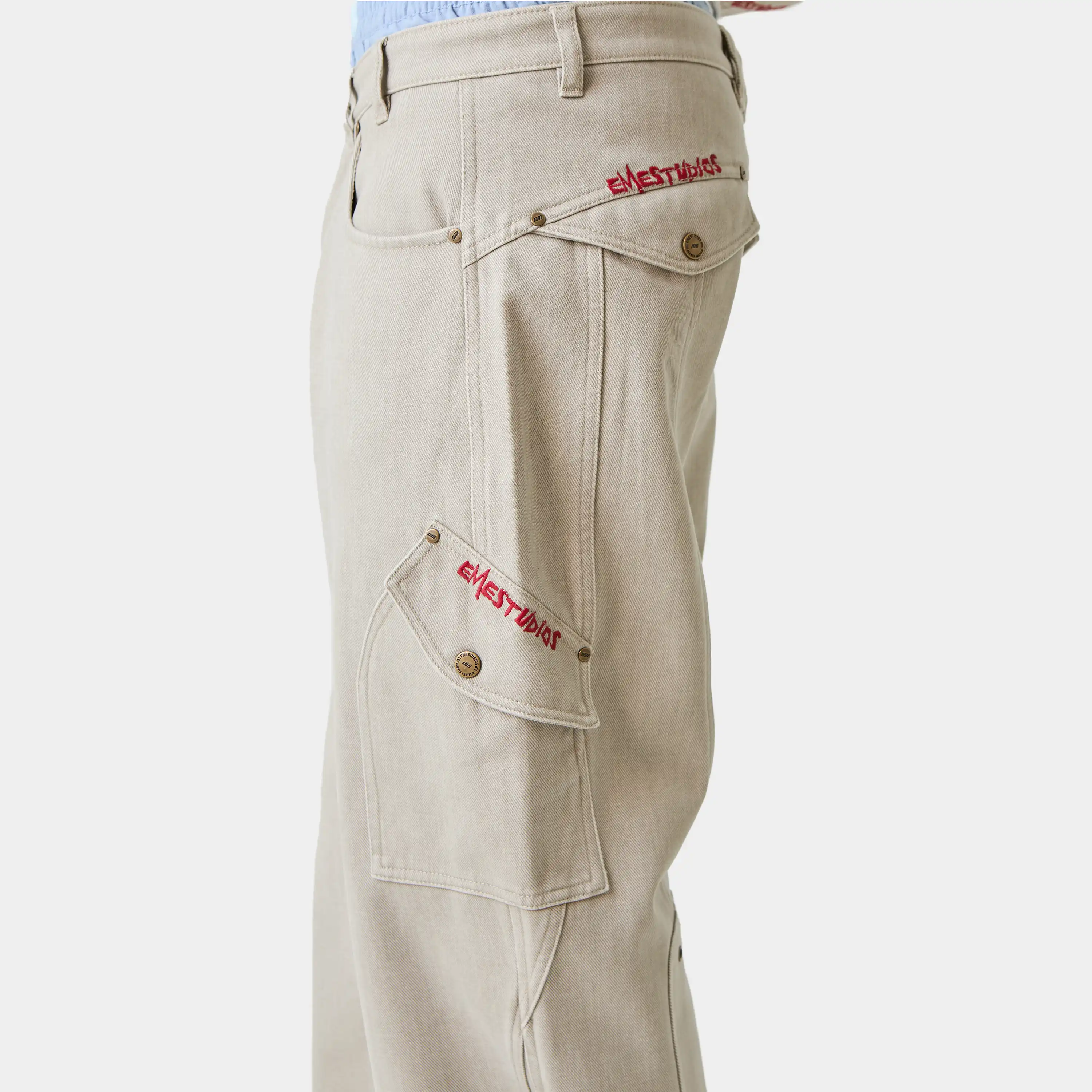 Montato Denim Cargo Pants