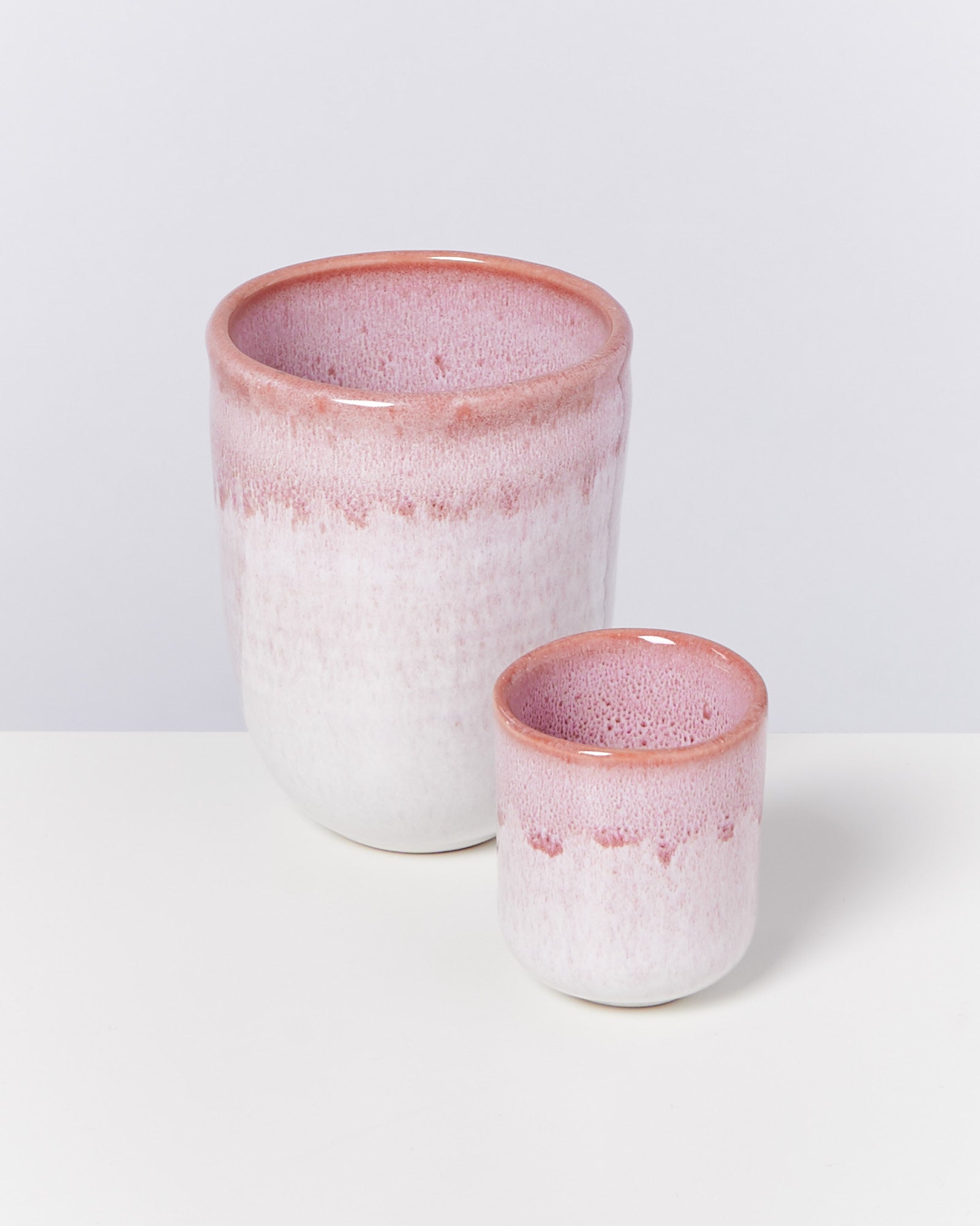 COPA ALTO - LARGE CUP PINK WHITE
