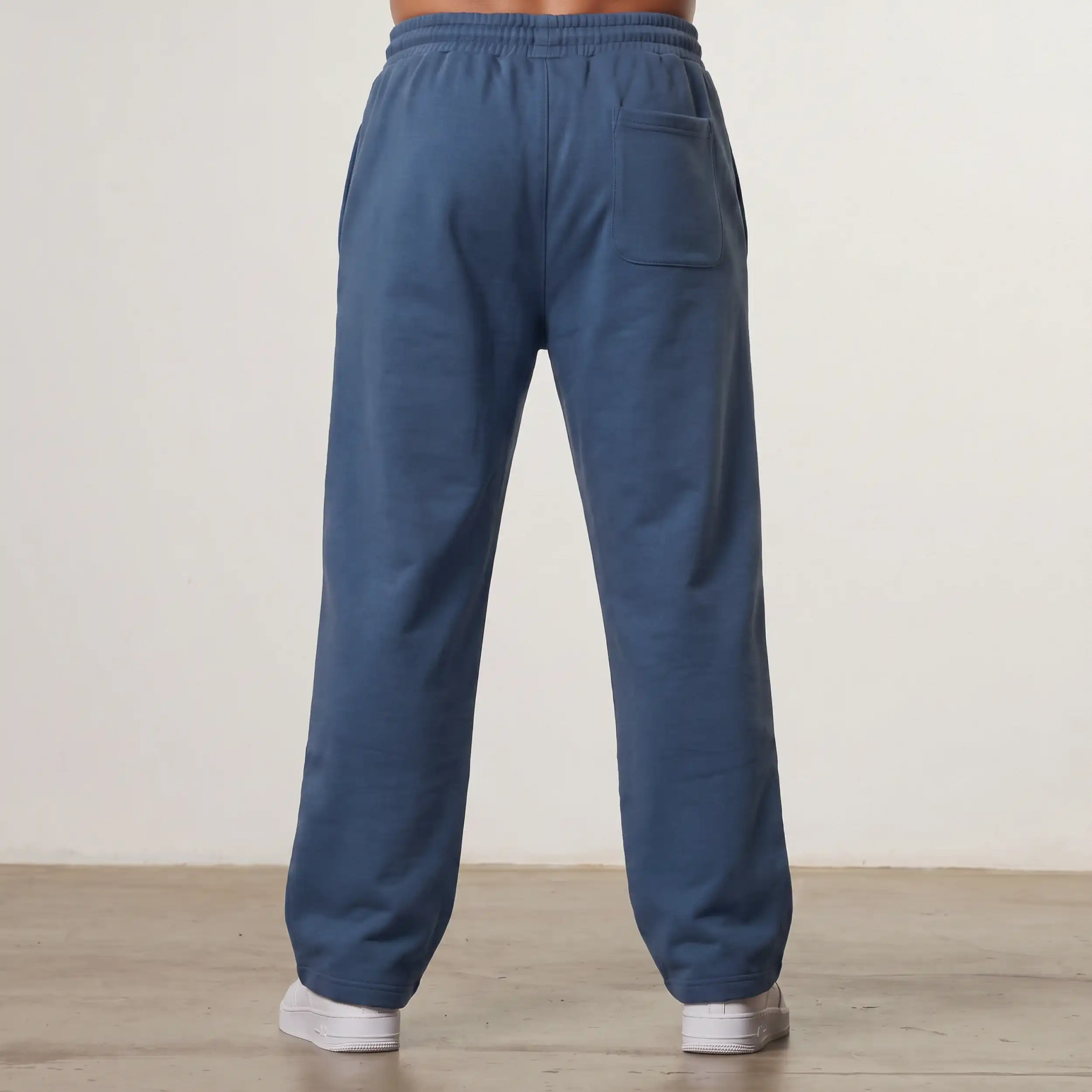EVOLVE BLUE GREY STRAIGHT LEG SWEATPANT