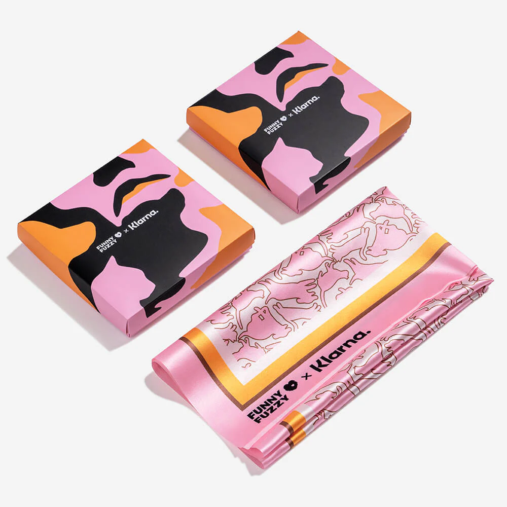 FUNNYFUZZY X Klarna Pet & Human Scarf